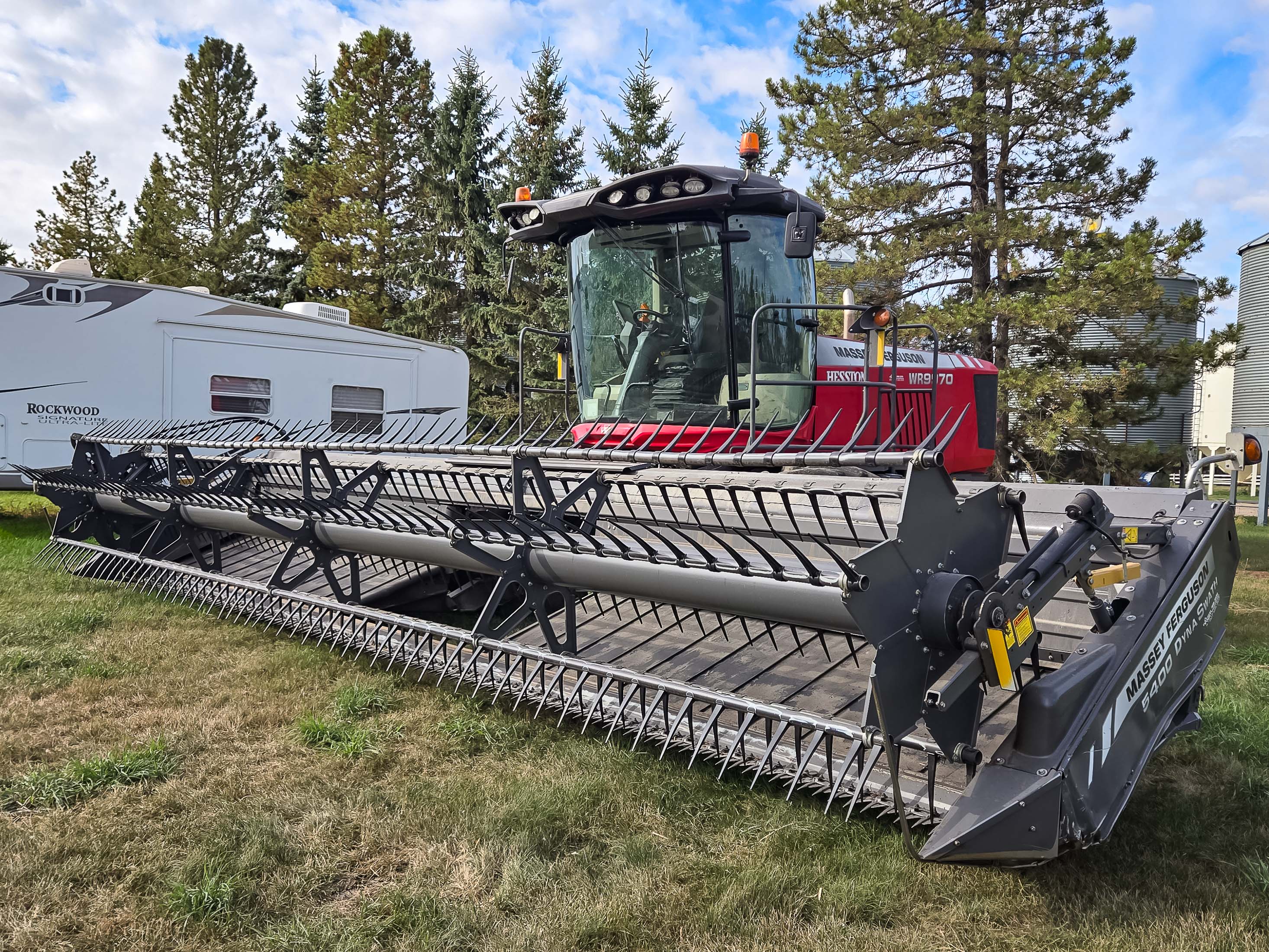 2018 Massey Ferguson WR9970 Windrower