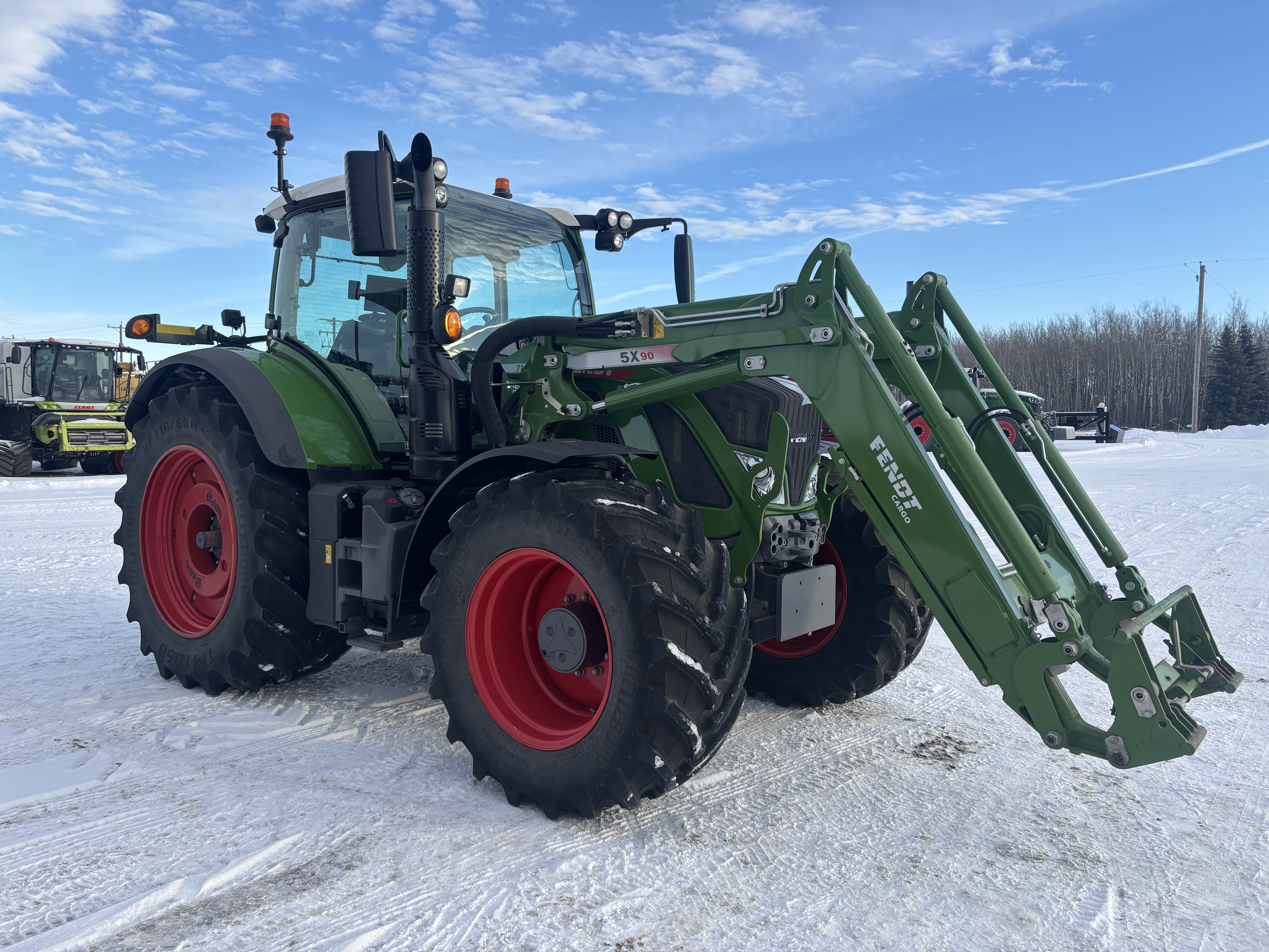 2021 Fendt 718 Gen6 Tractor