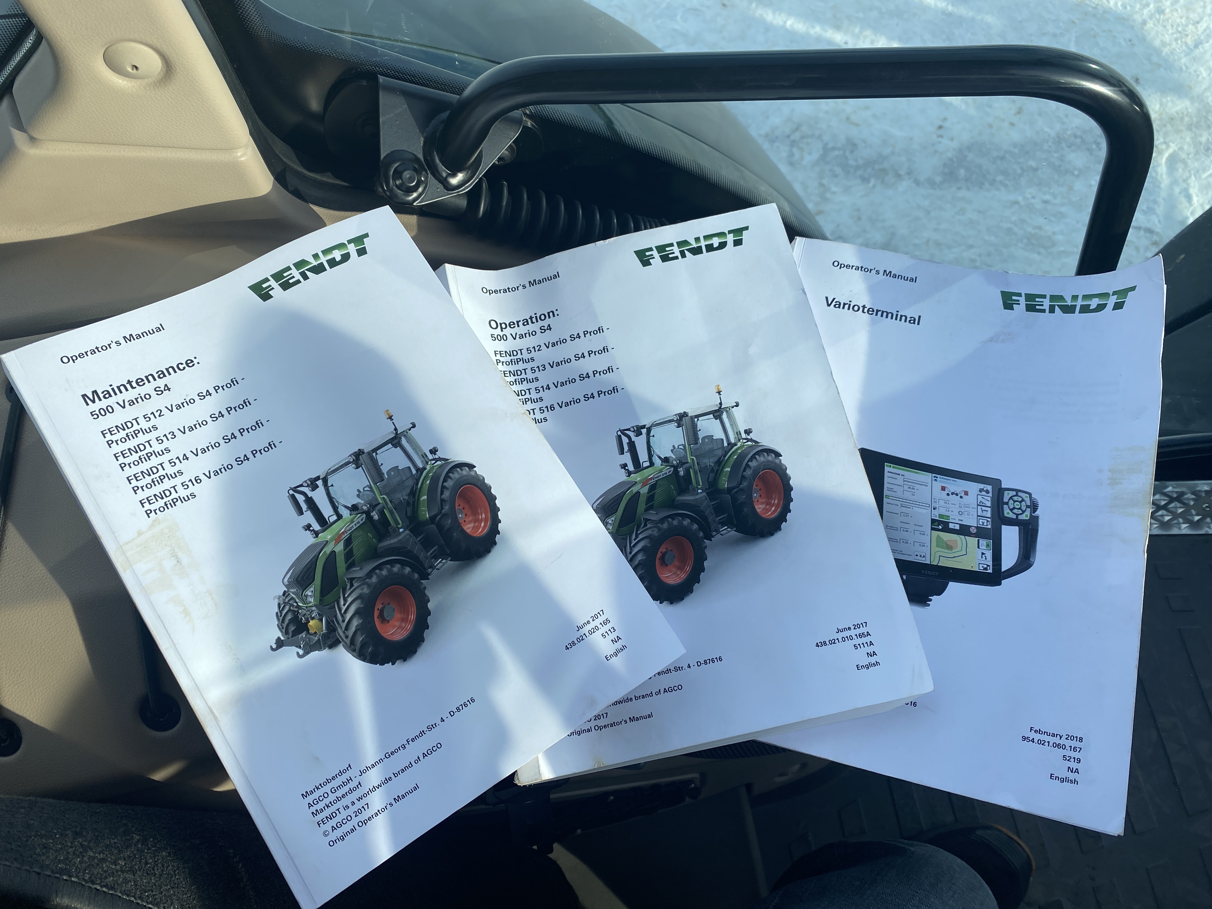 2018 Fendt 516 S4 Tractor