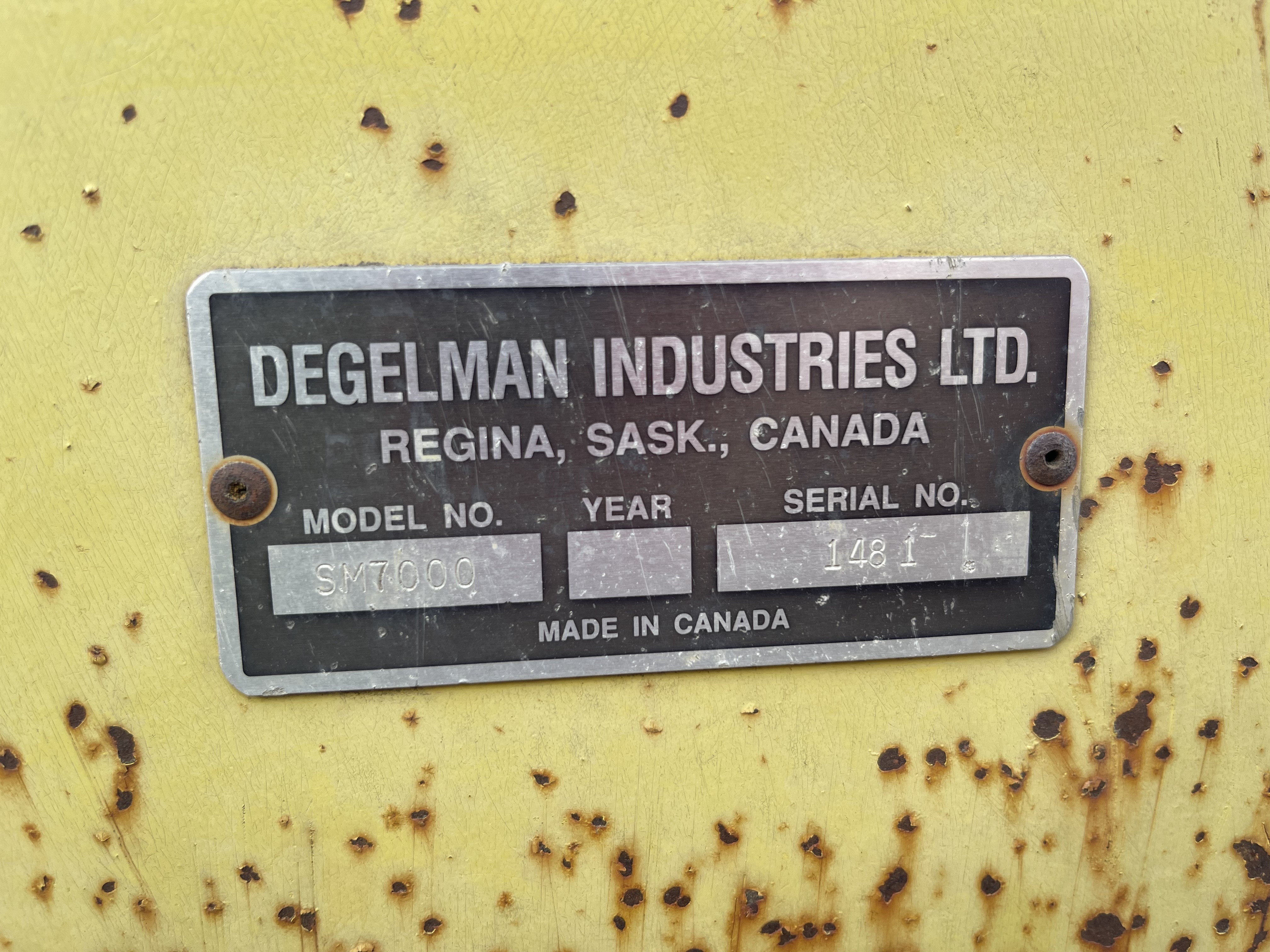 Degelman 7000-70 Harrow Heavy