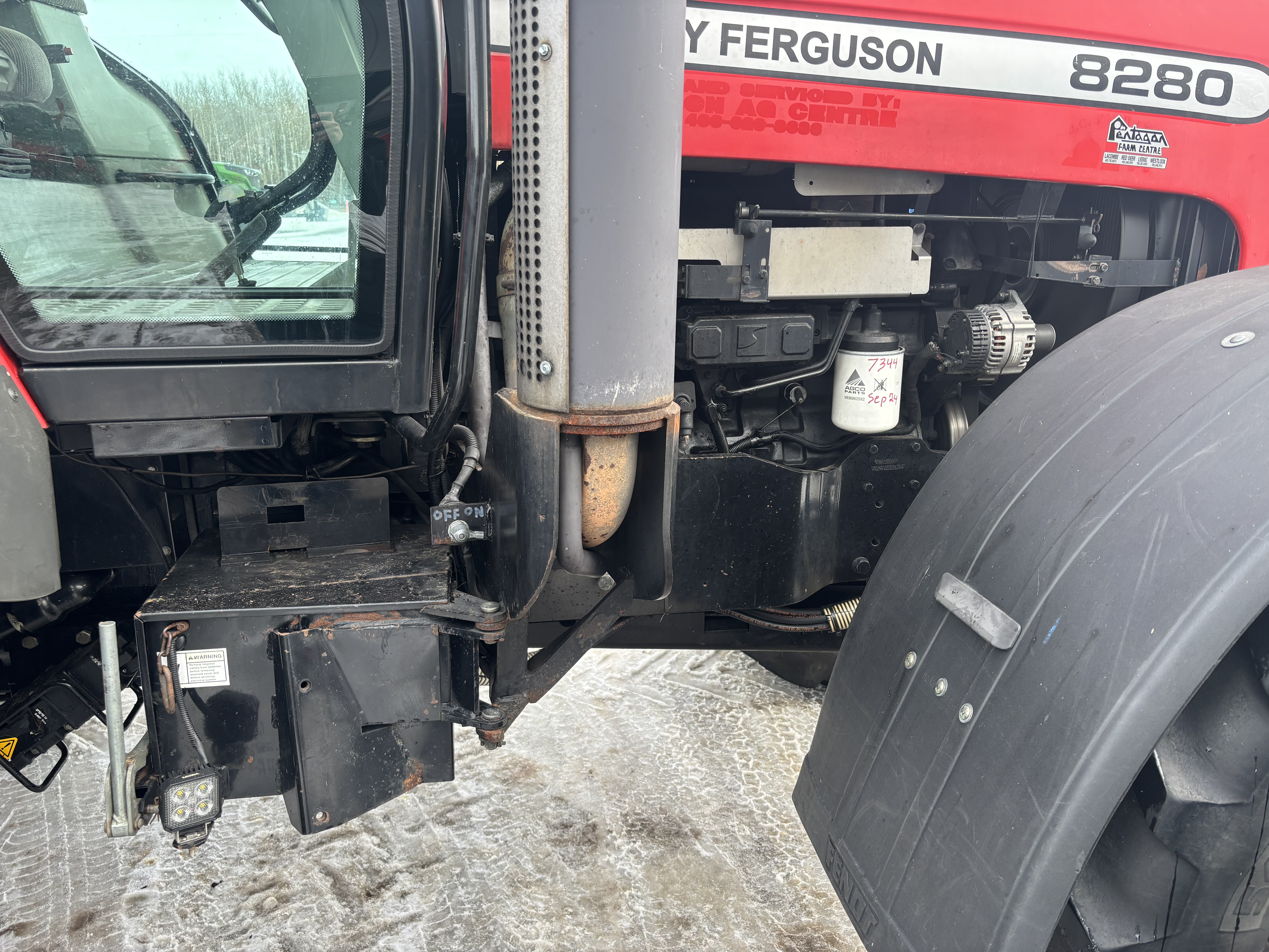 2003 Massey Ferguson 8280 Tractor