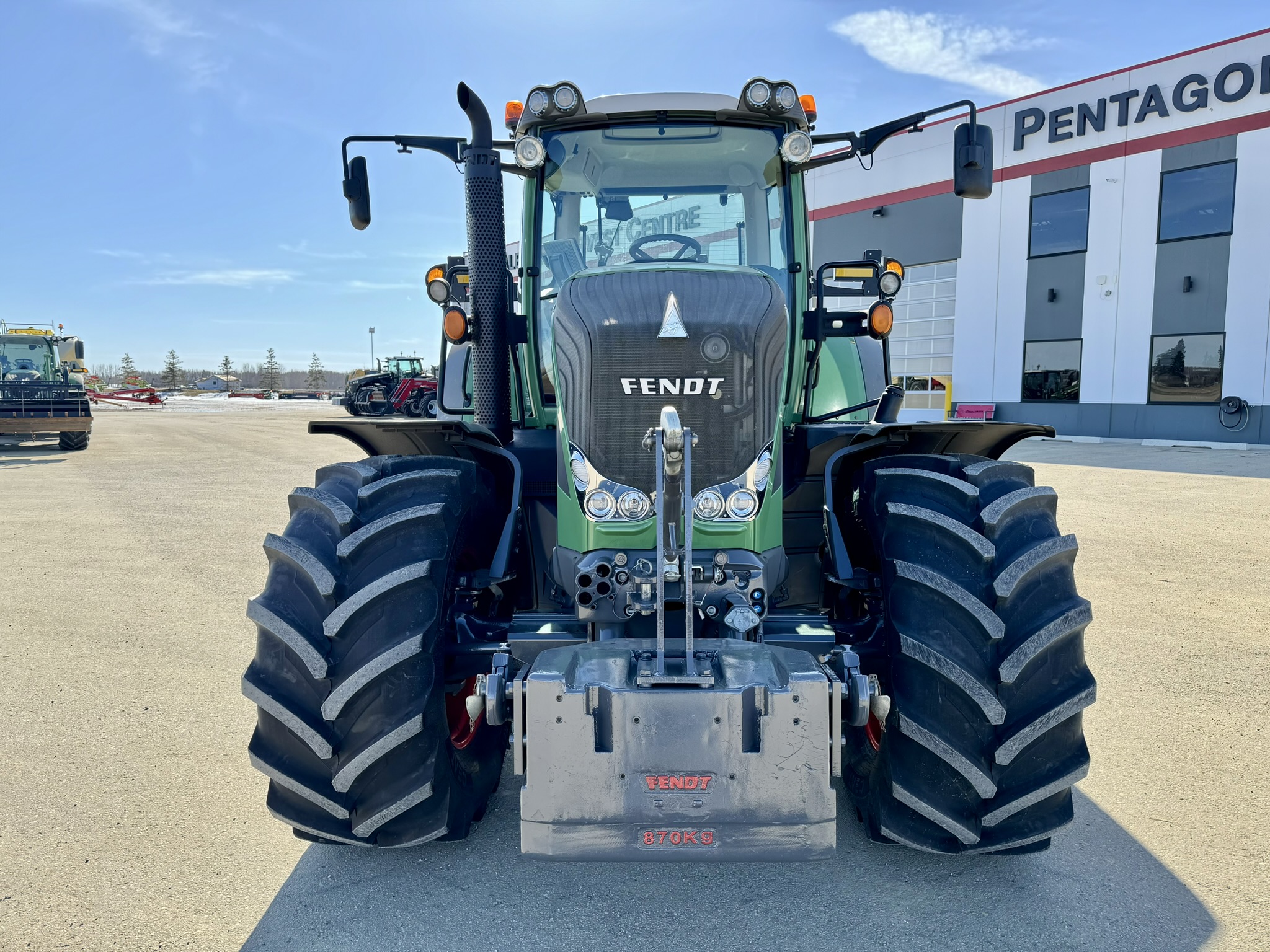 2012 Fendt 822V Tractor