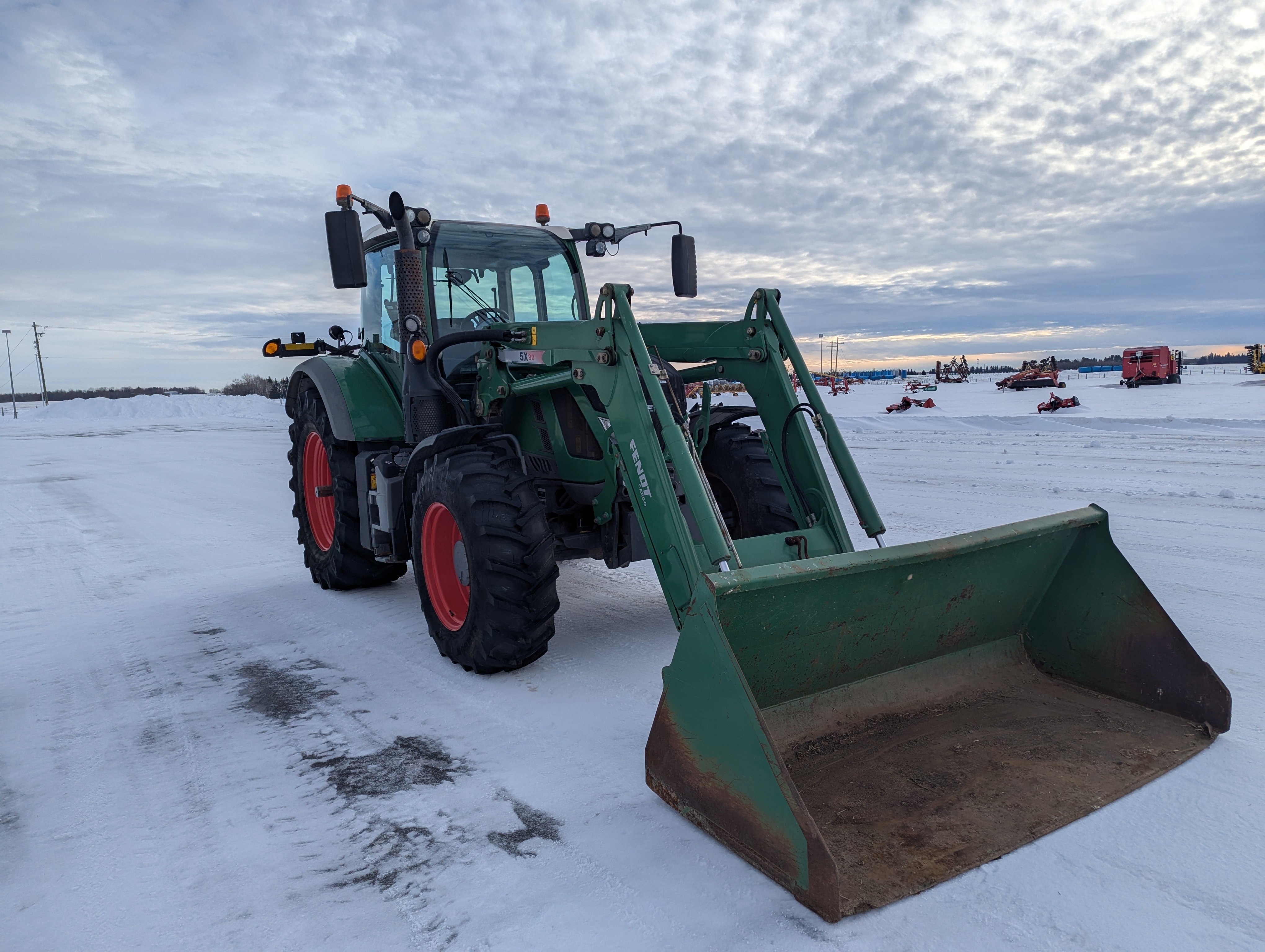 2014 Fendt 714VO Tractor