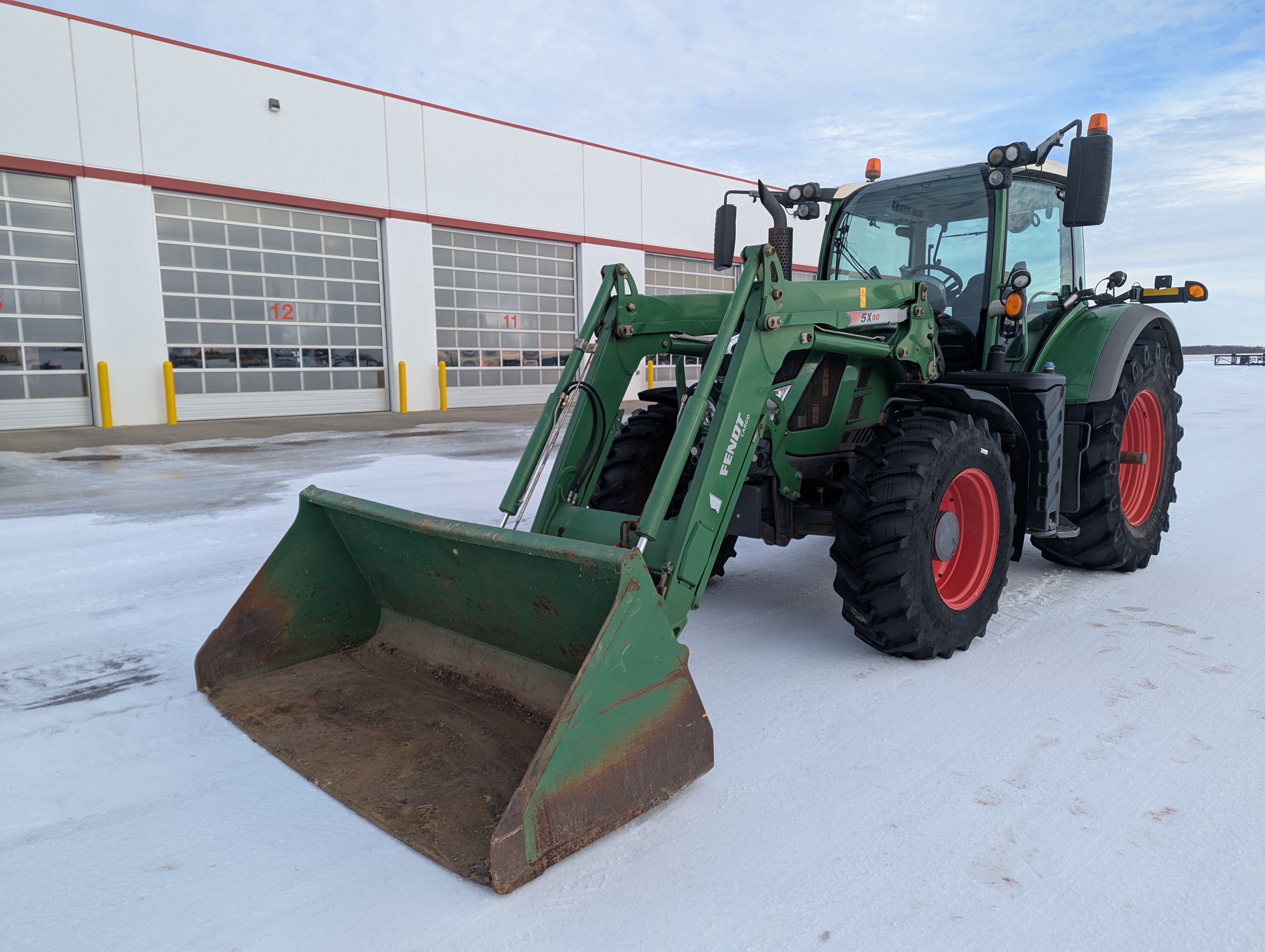 2014 Fendt 714VO Tractor