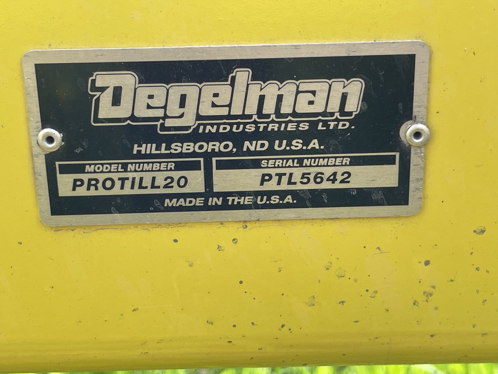 2023 Degelman Pro Till 20 Disk High Speed