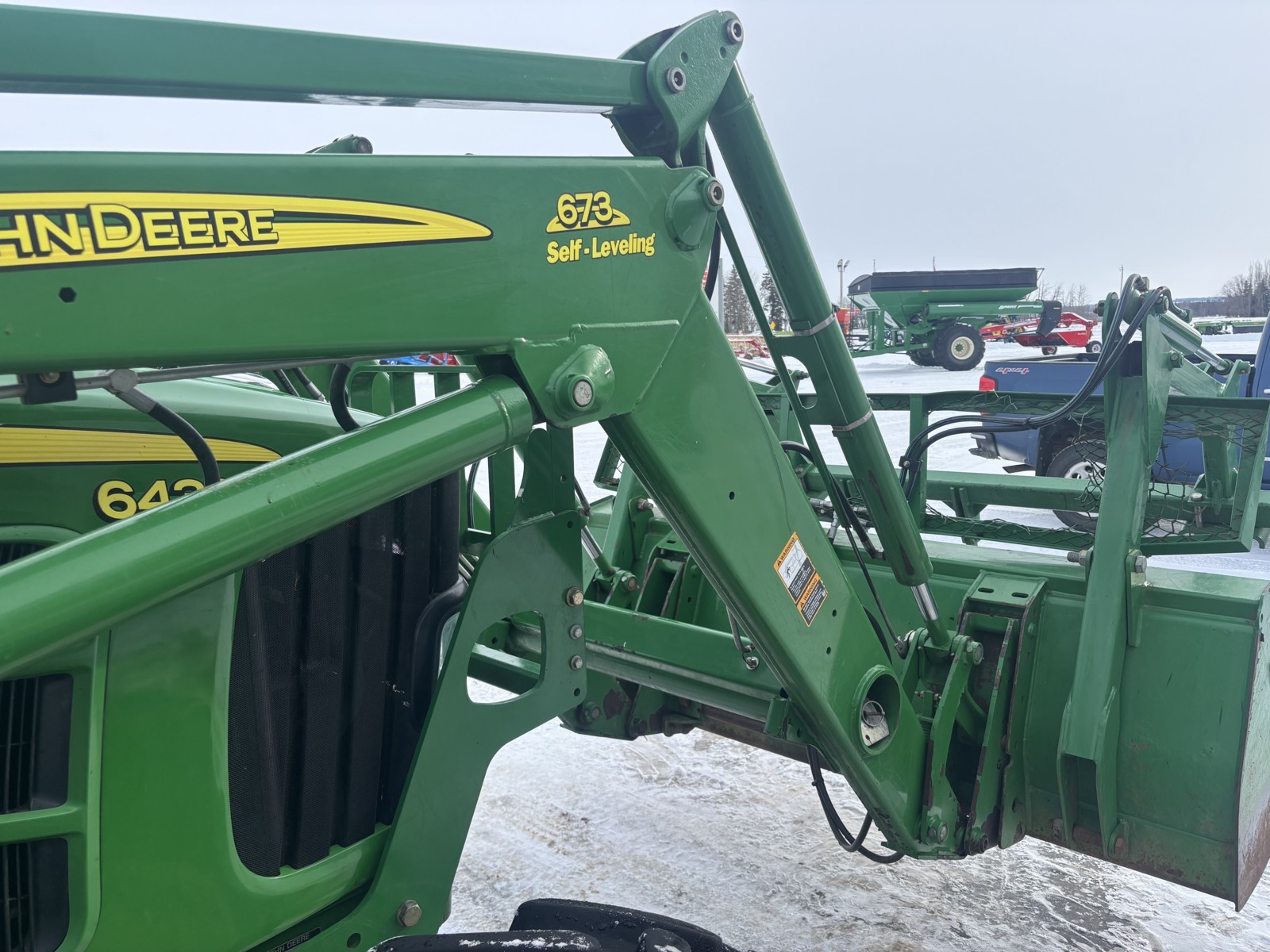 2008 John Deere 6430 Cab Tractor