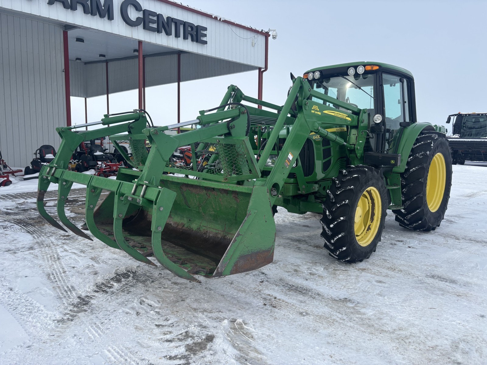 2008 John Deere 6430 Cab Tractor