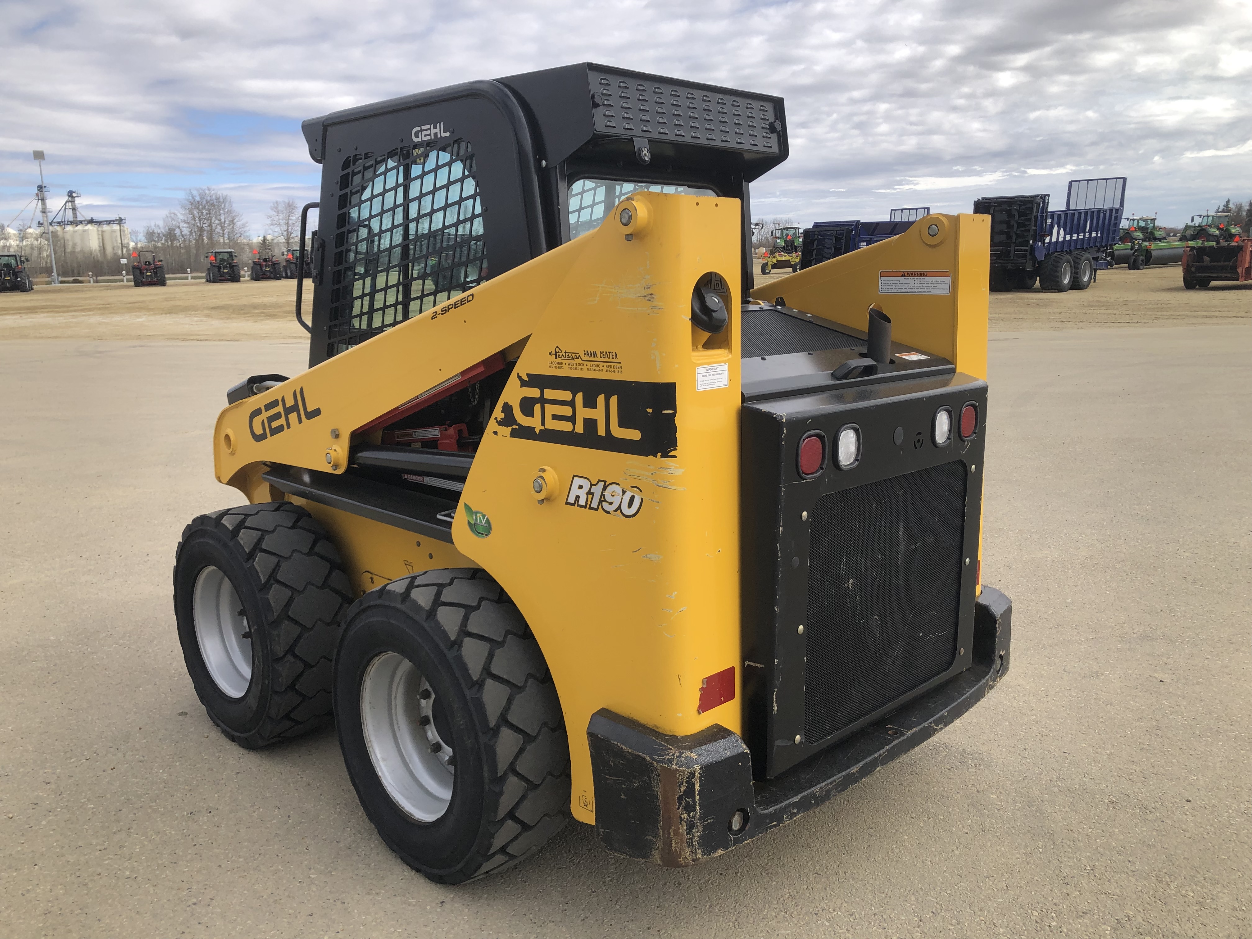 2021 Gehl R190 Skid Steer Loader