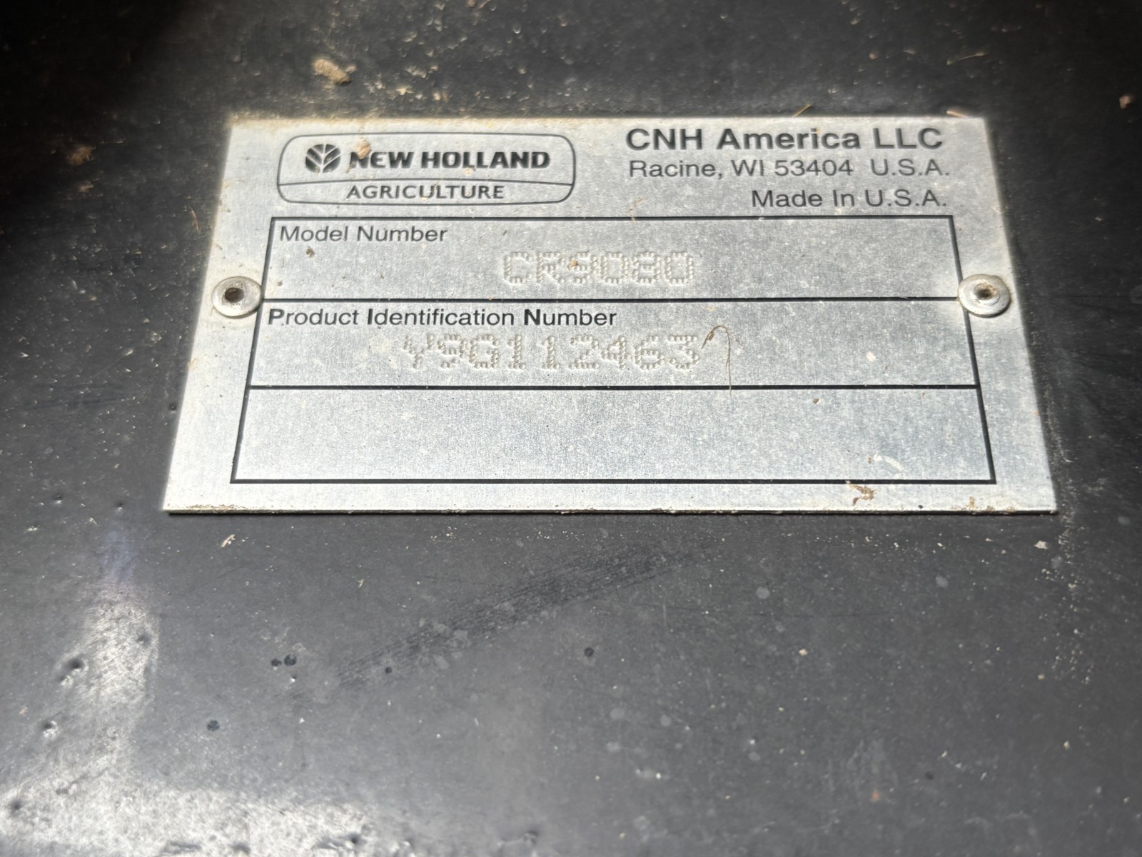 2009 New Holland CR9080 Combine