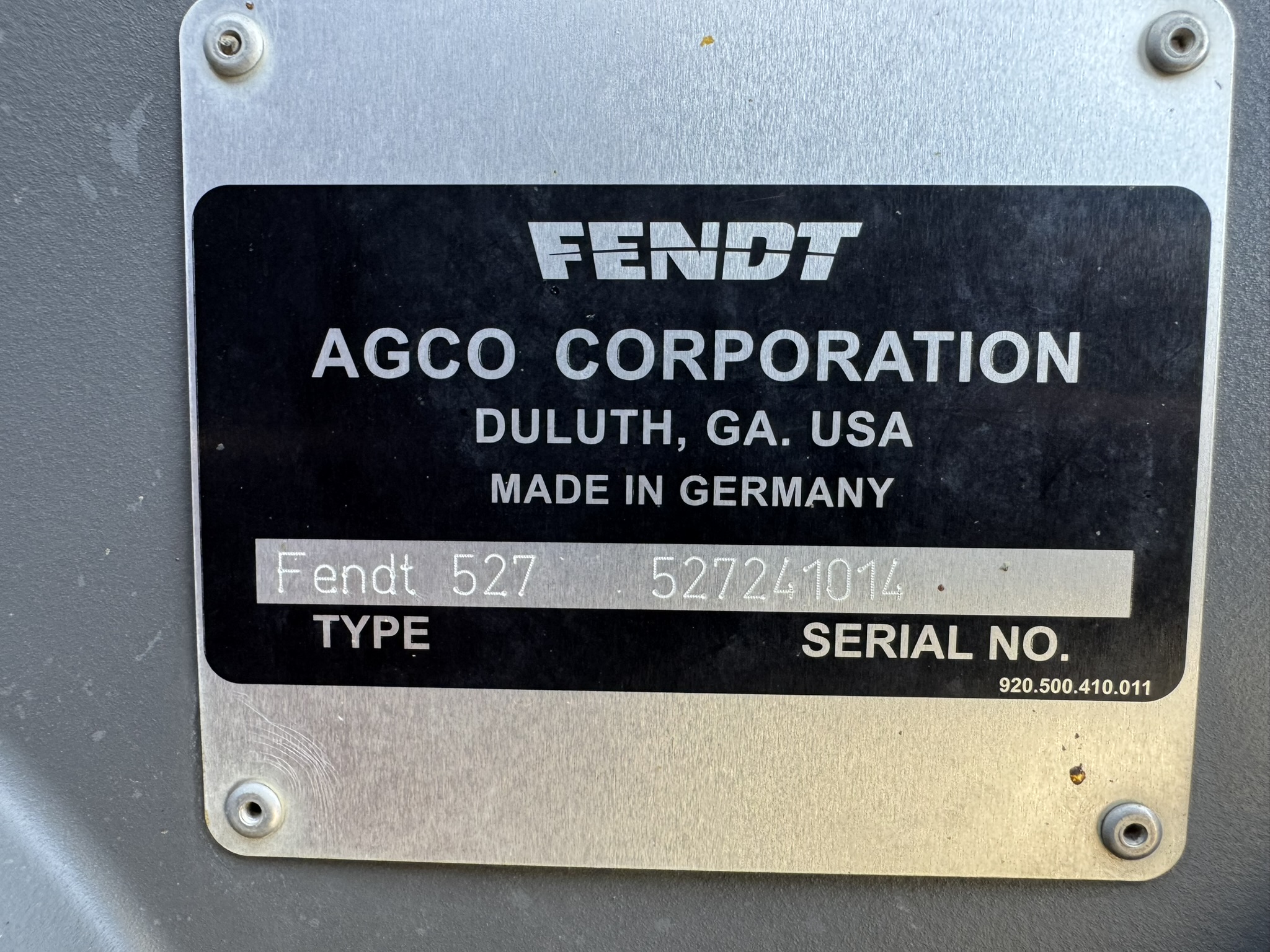 2016 Fendt 1038 Gen2 Tractor