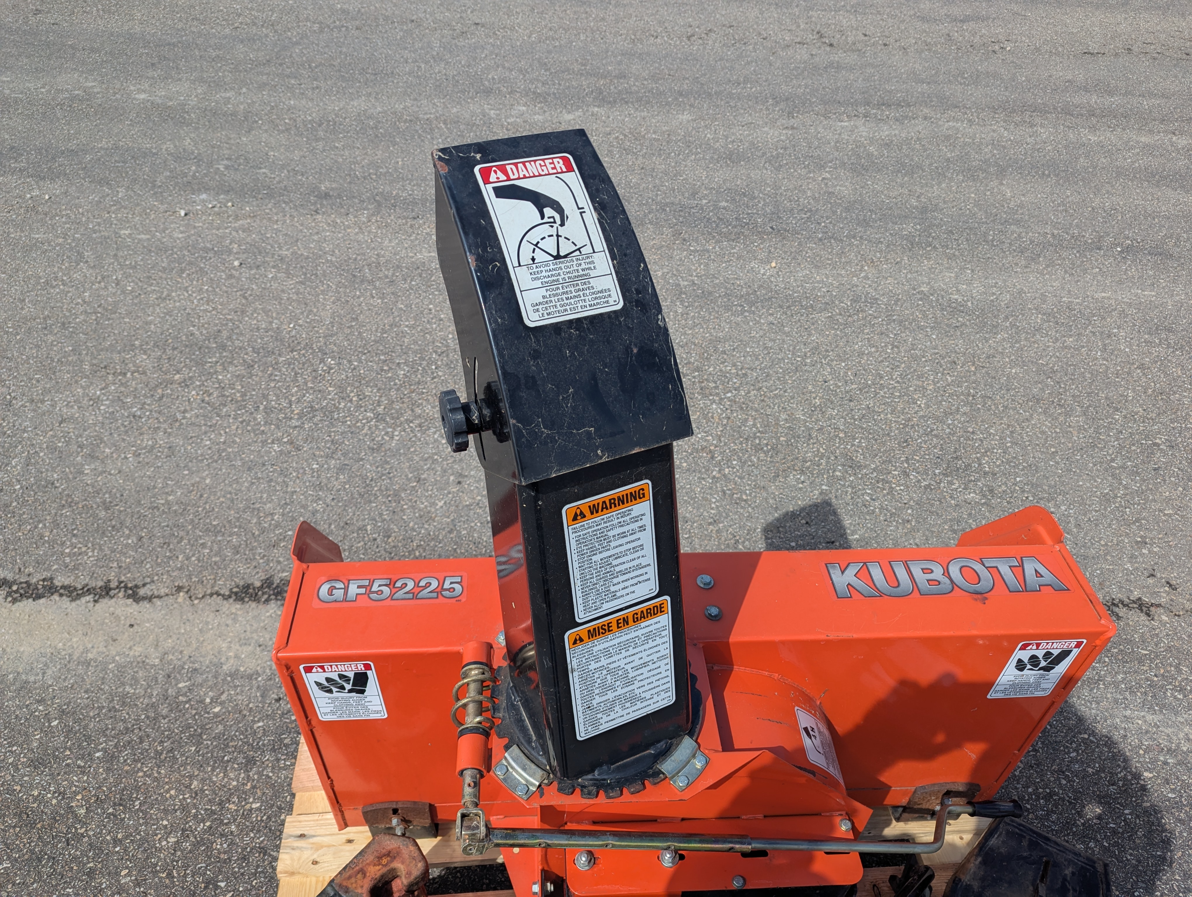 Kubota GF1800 Mower/Front Deck