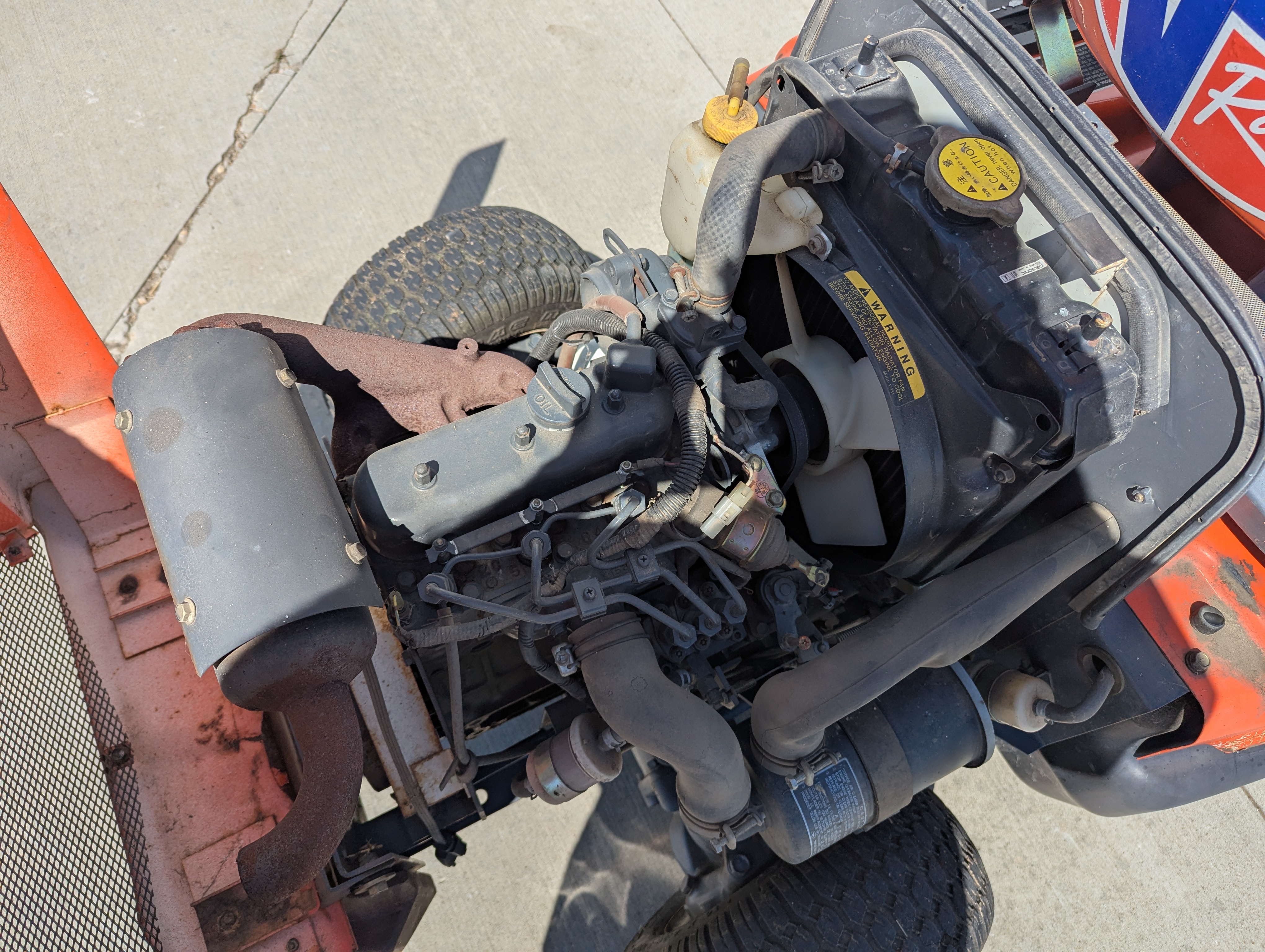 Kubota GF1800 Mower/Front Deck