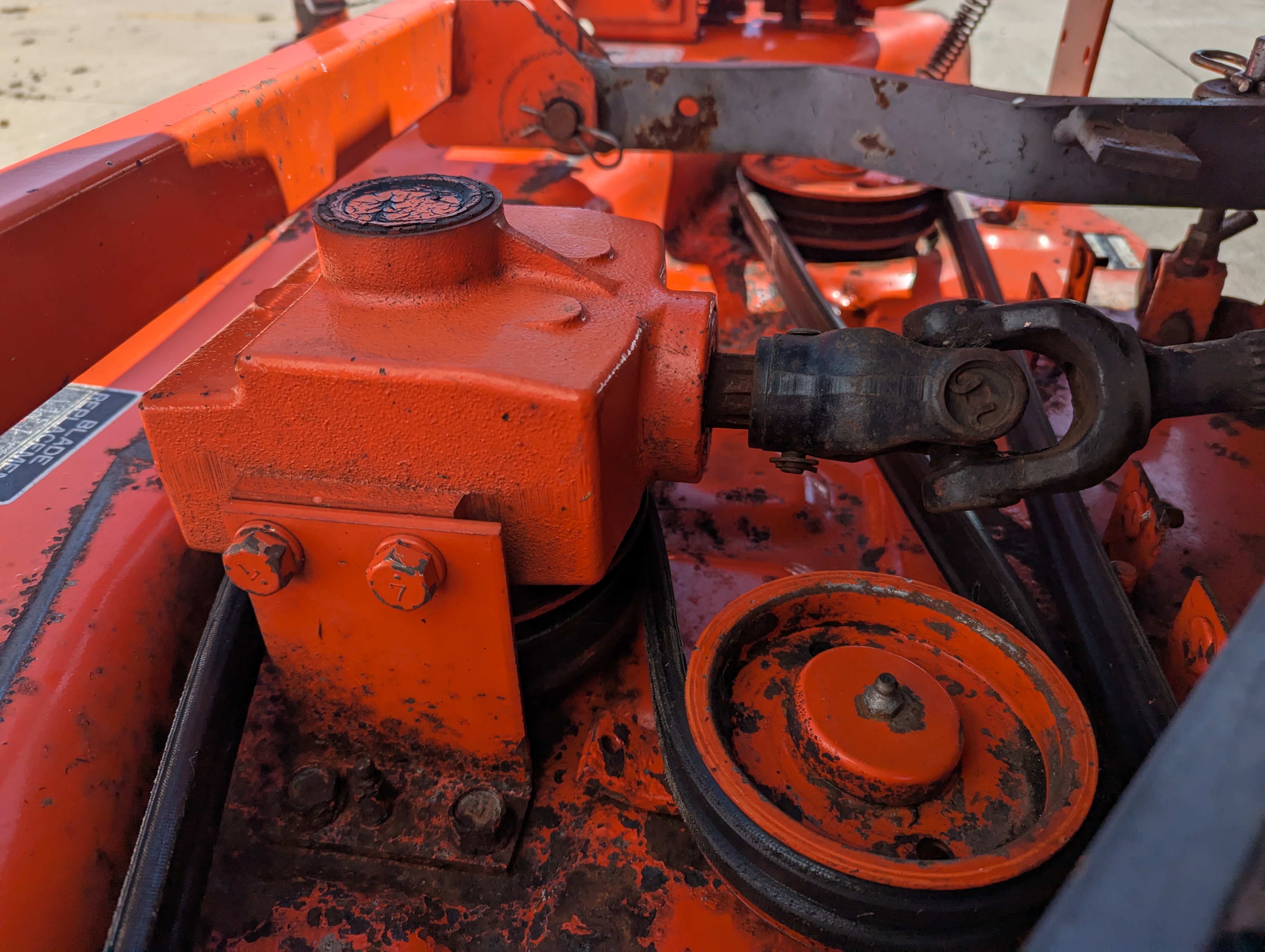 Kubota GF1800 Mower/Front Deck