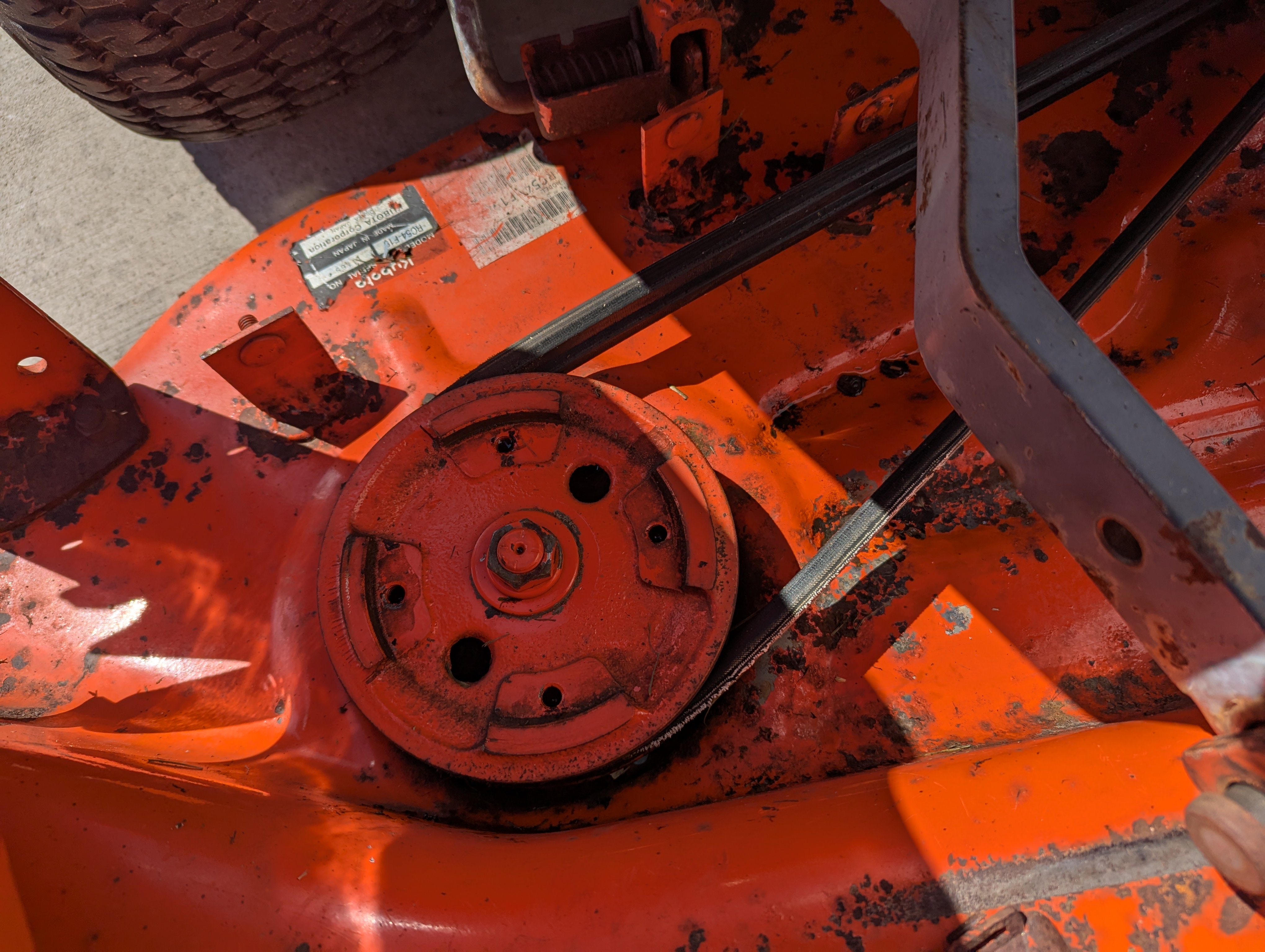 Kubota GF1800 Mower/Front Deck