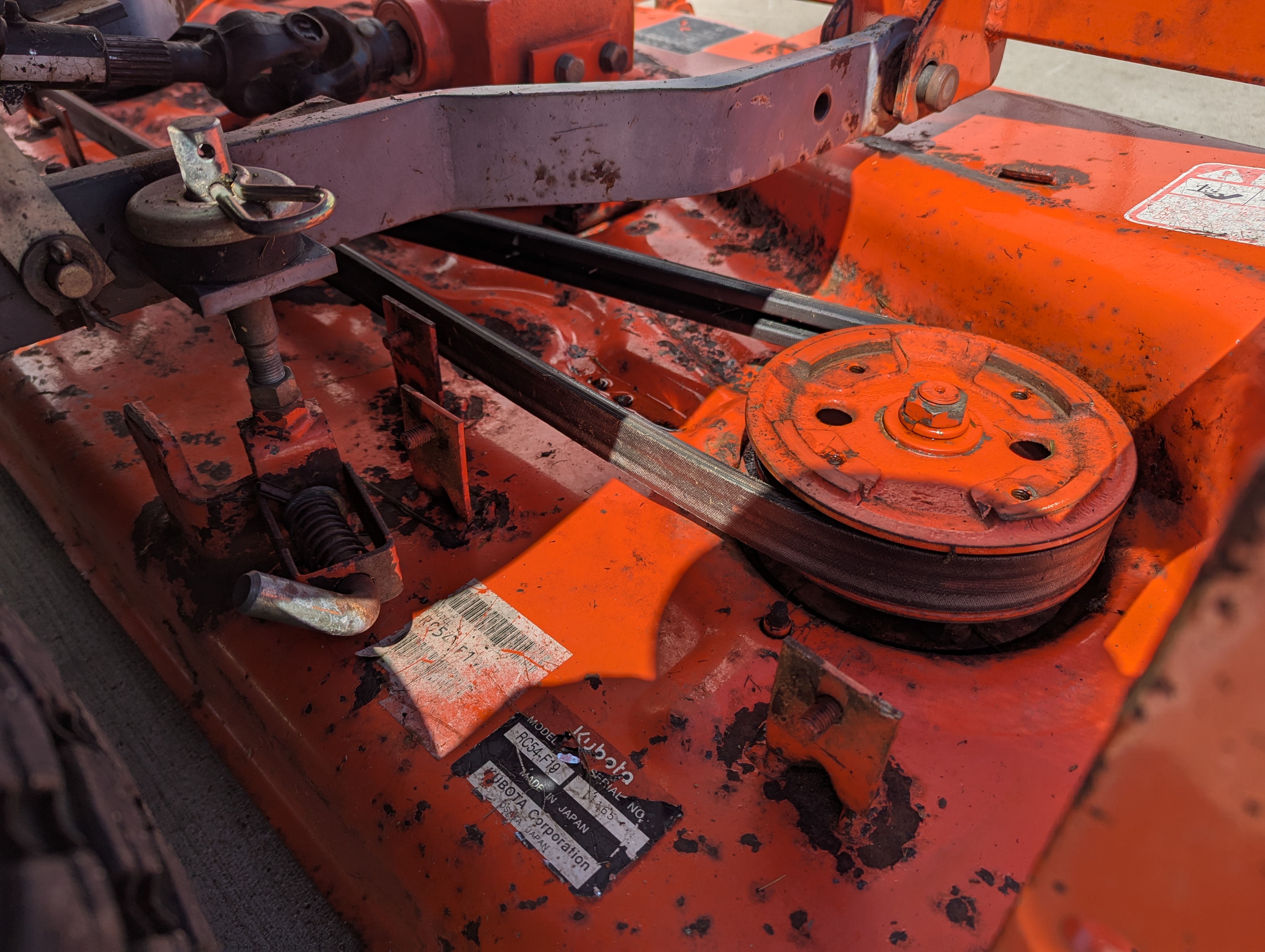 Kubota GF1800 Mower/Front Deck