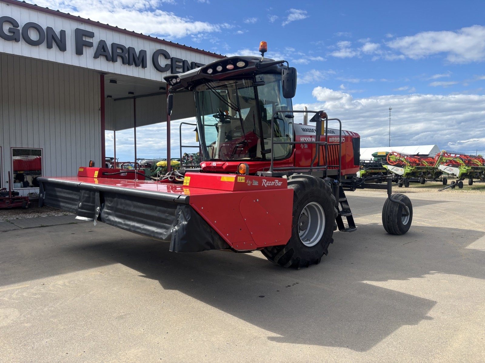 2022 Massey Ferguson WR9980 Windrower