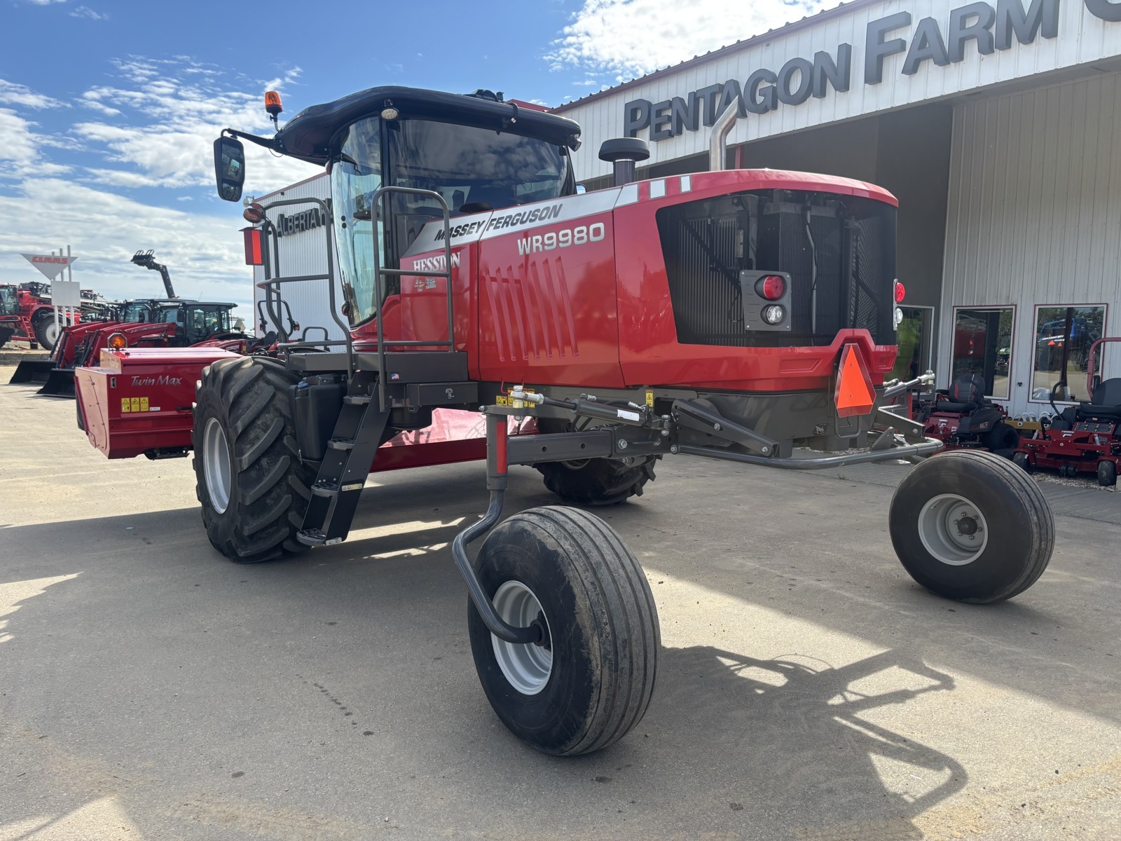 2022 Massey Ferguson WR9980 Windrower