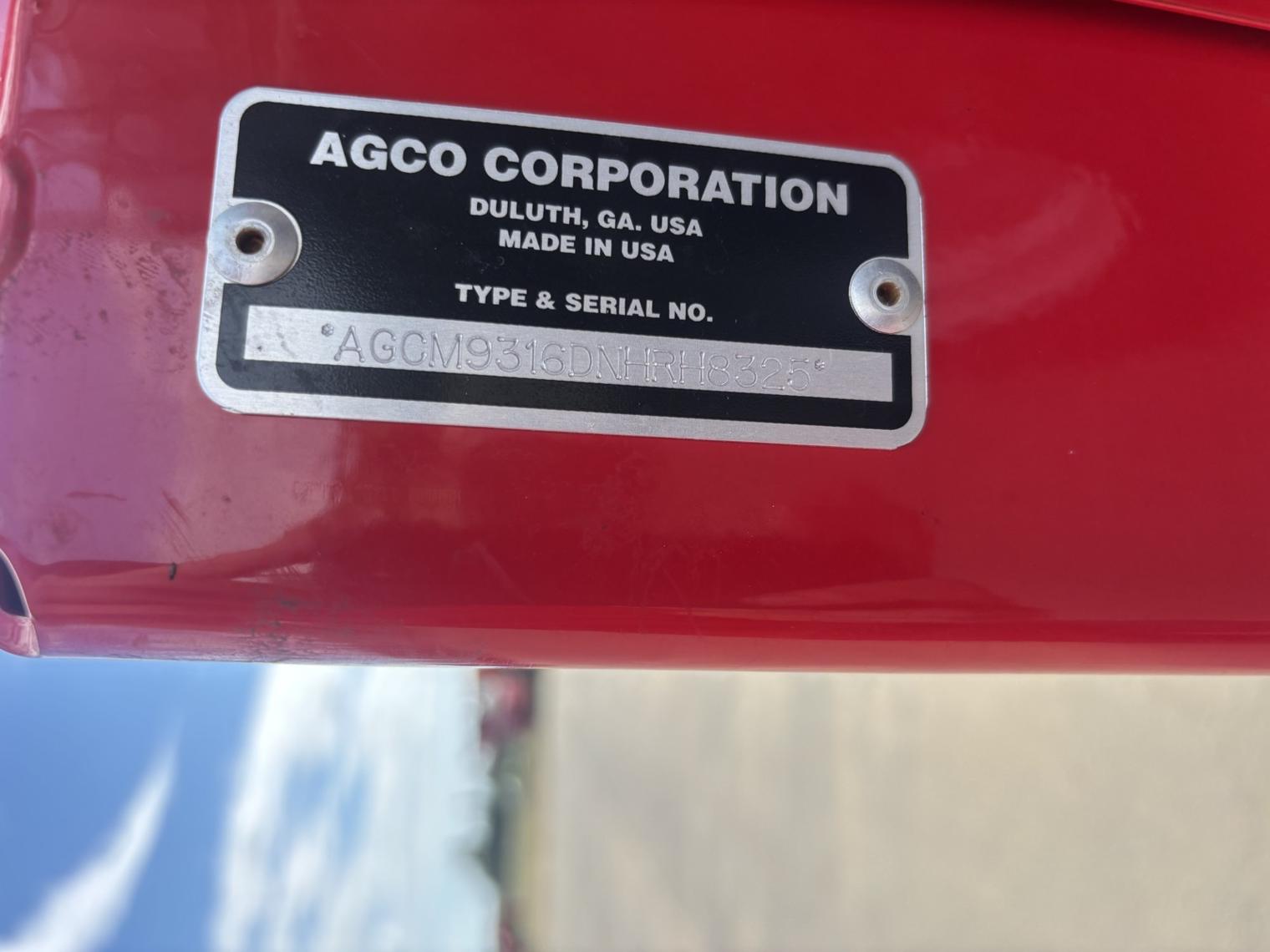 2022 Massey Ferguson WR9980 Windrower