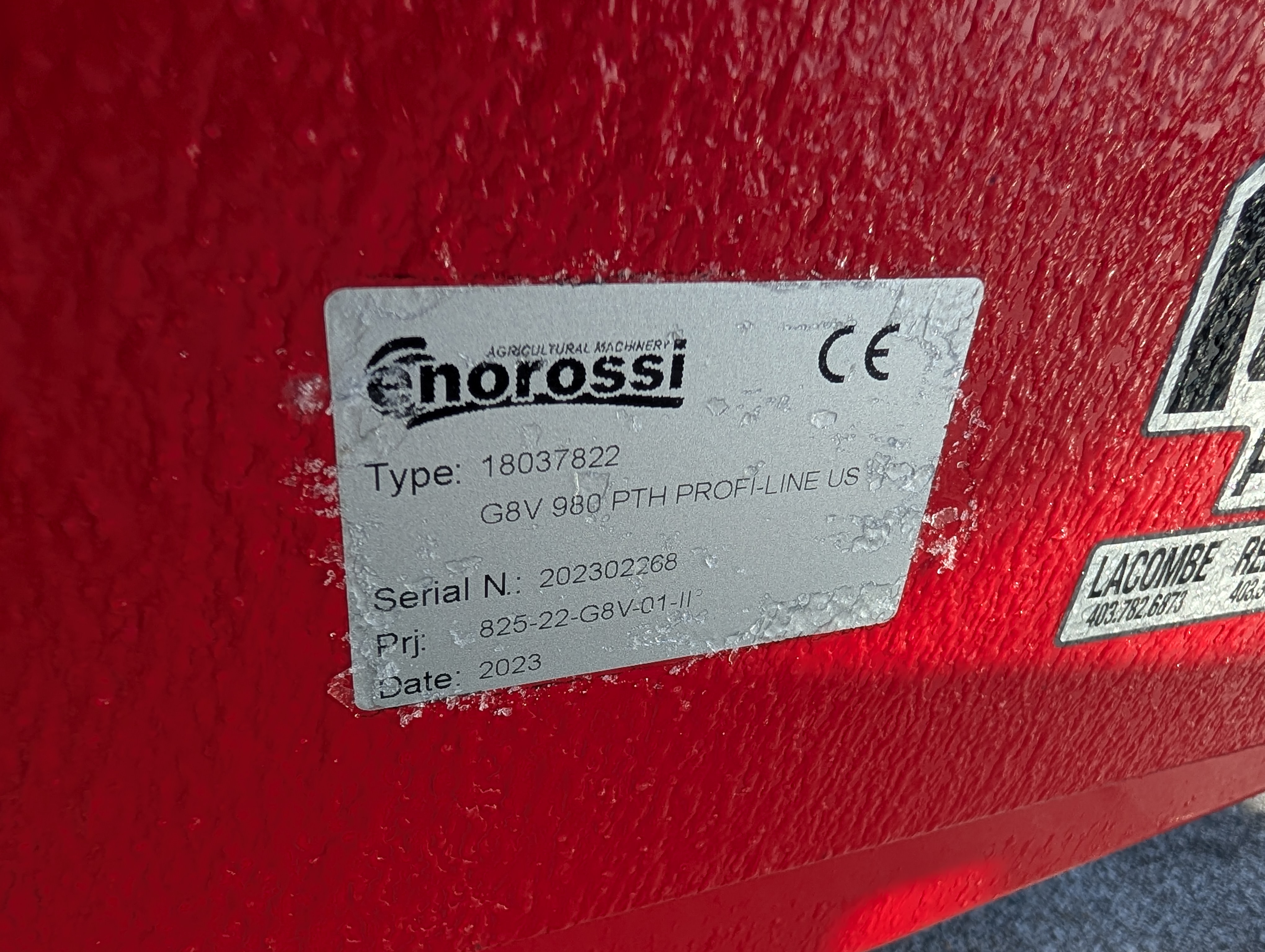 2023 Enorossi G8 Profiline Tedder