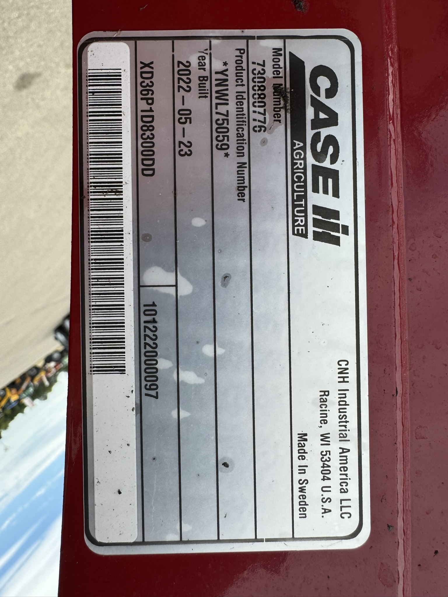 2022 Case IH Farmall 115A Tractor