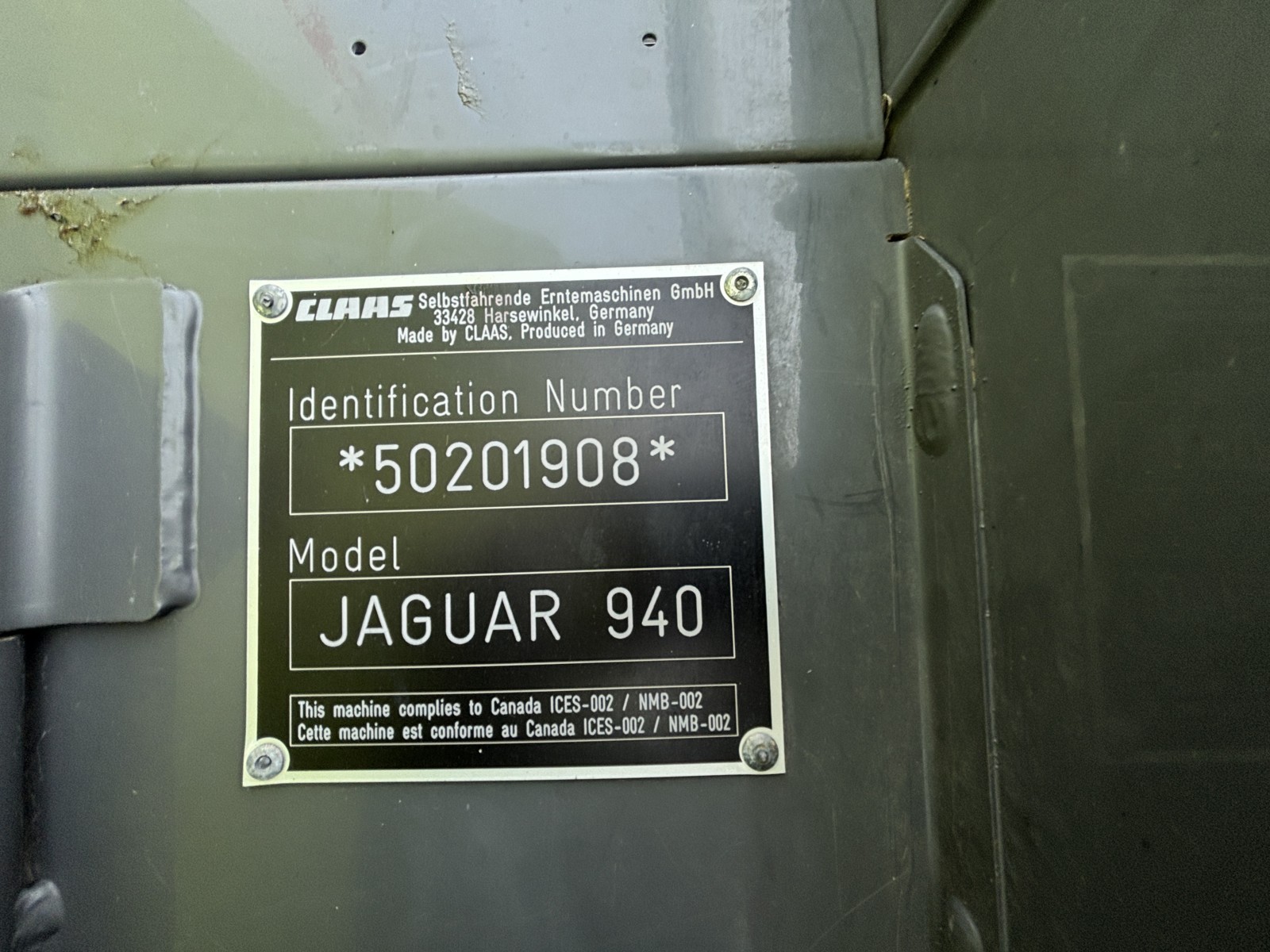 2022 CLAAS 940 Forage Harvester