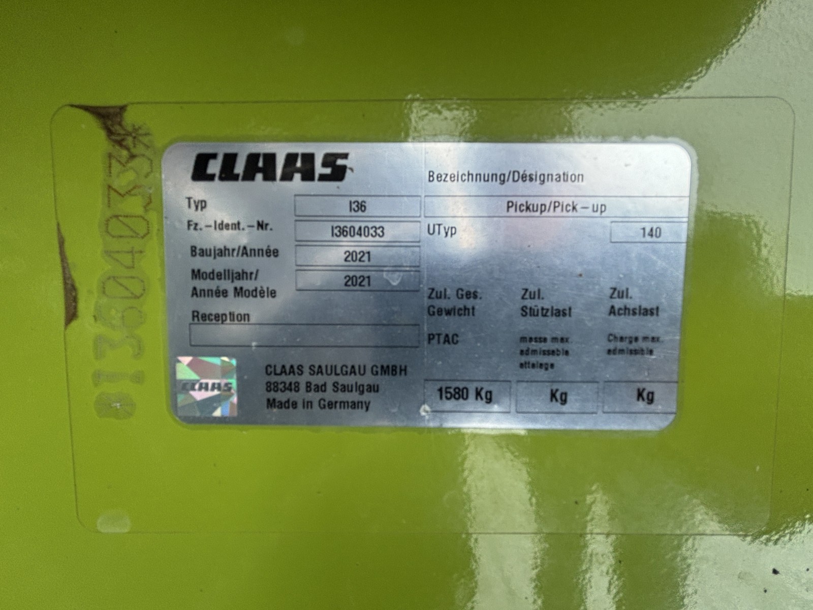2022 CLAAS 940 Forage Harvester