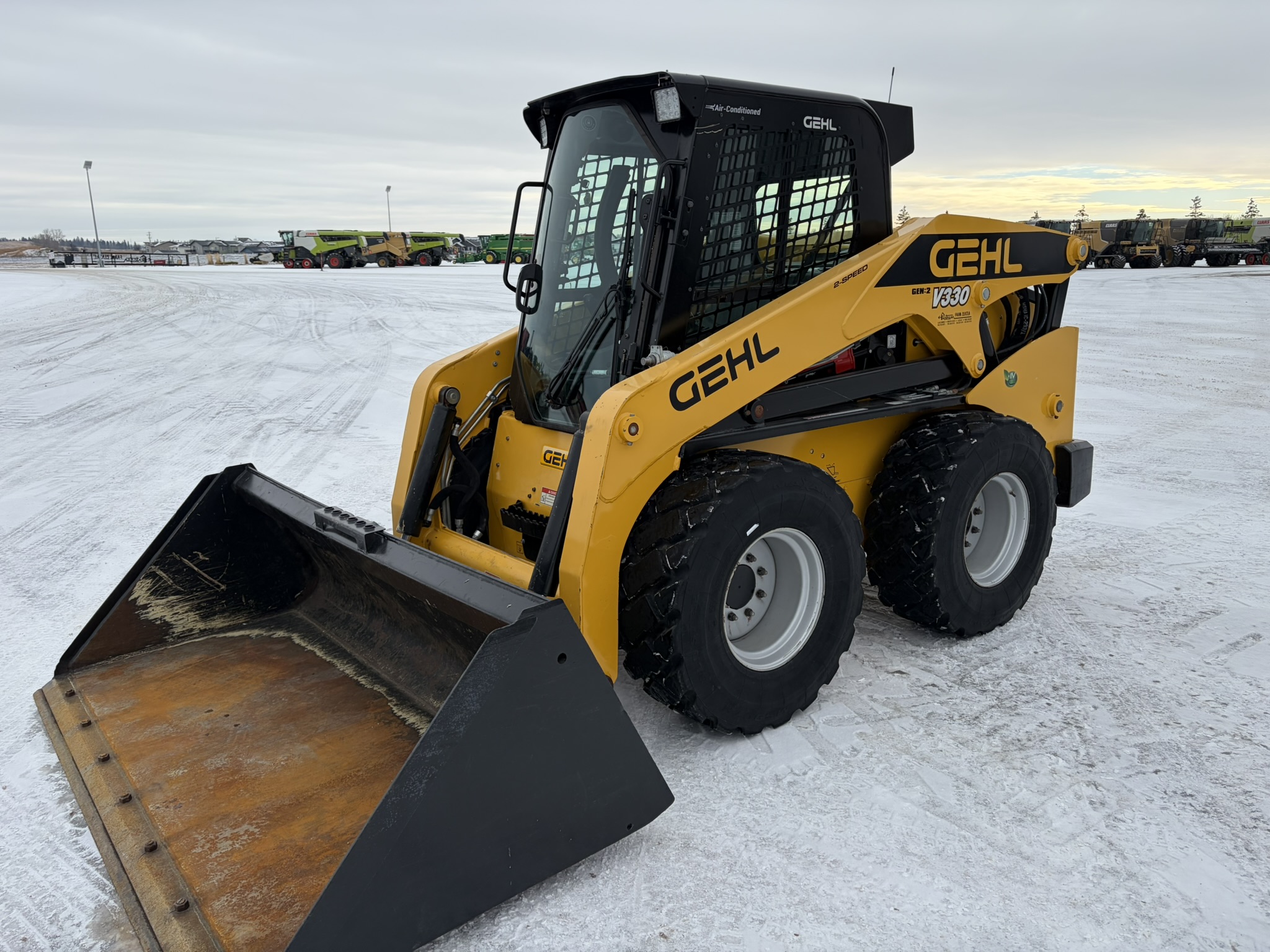 2021 Gehl V330 Skid Steer Loader