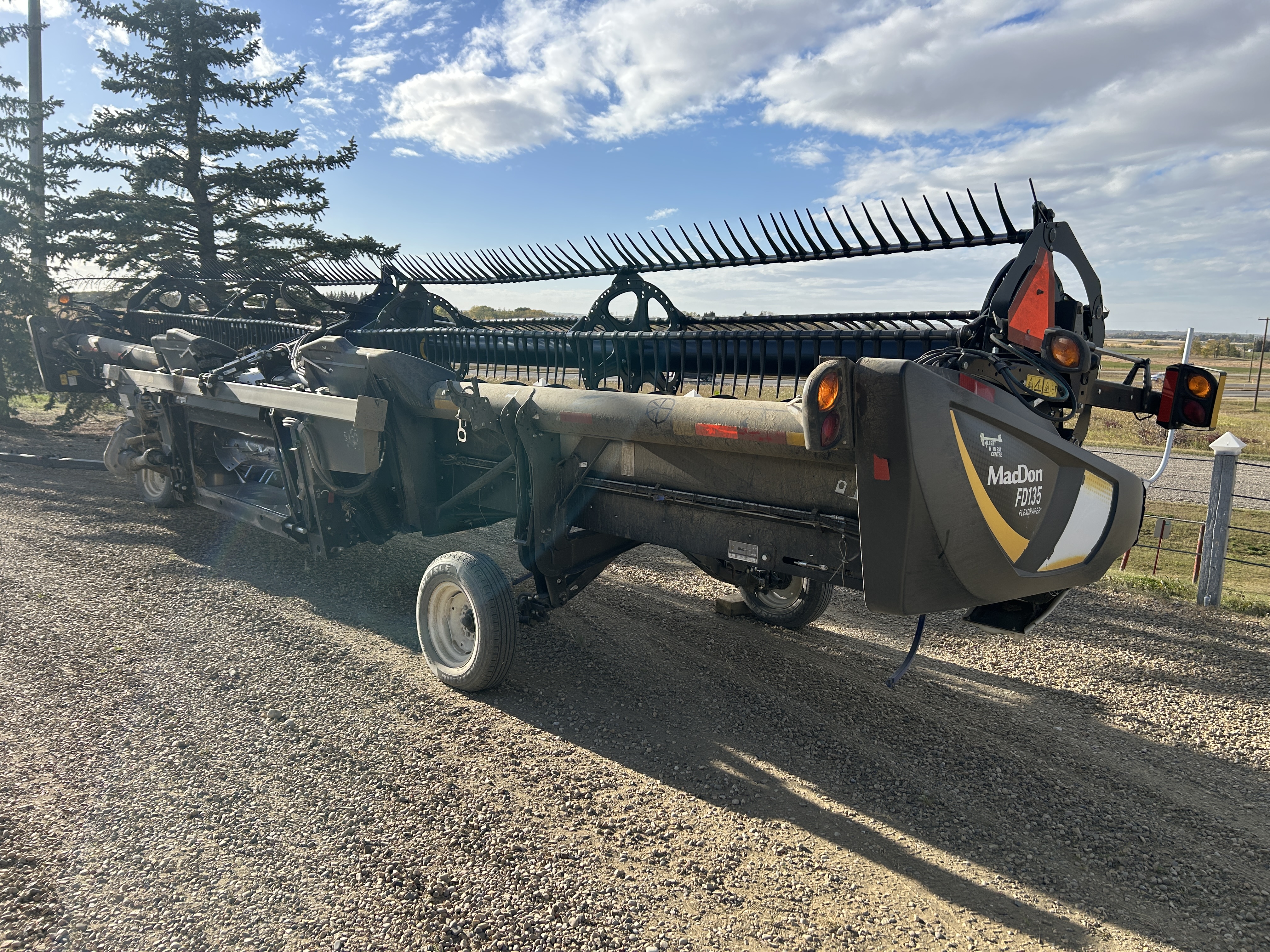 2018 MacDon FD135 Header Combine