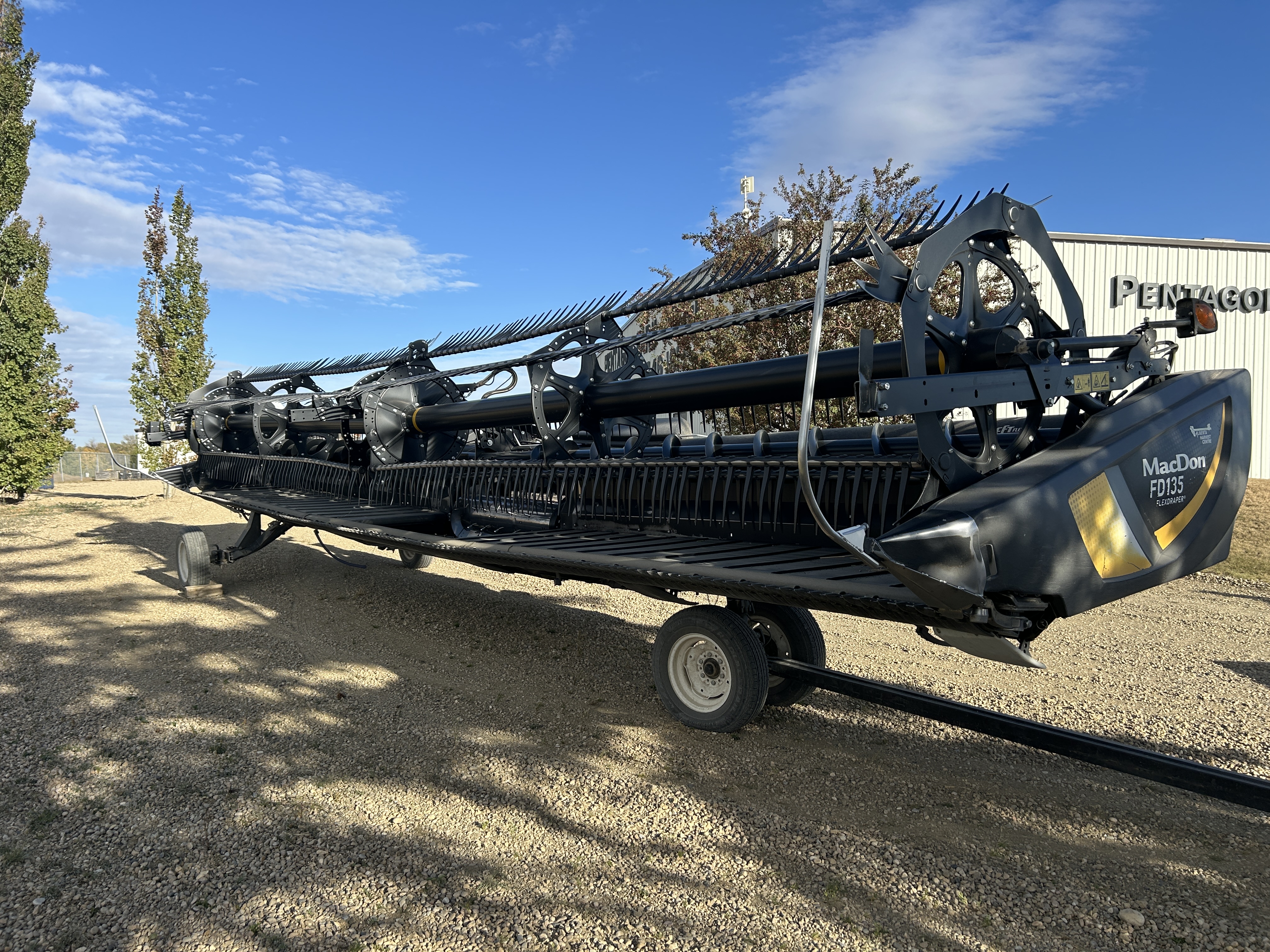 2018 MacDon FD135 Header Combine