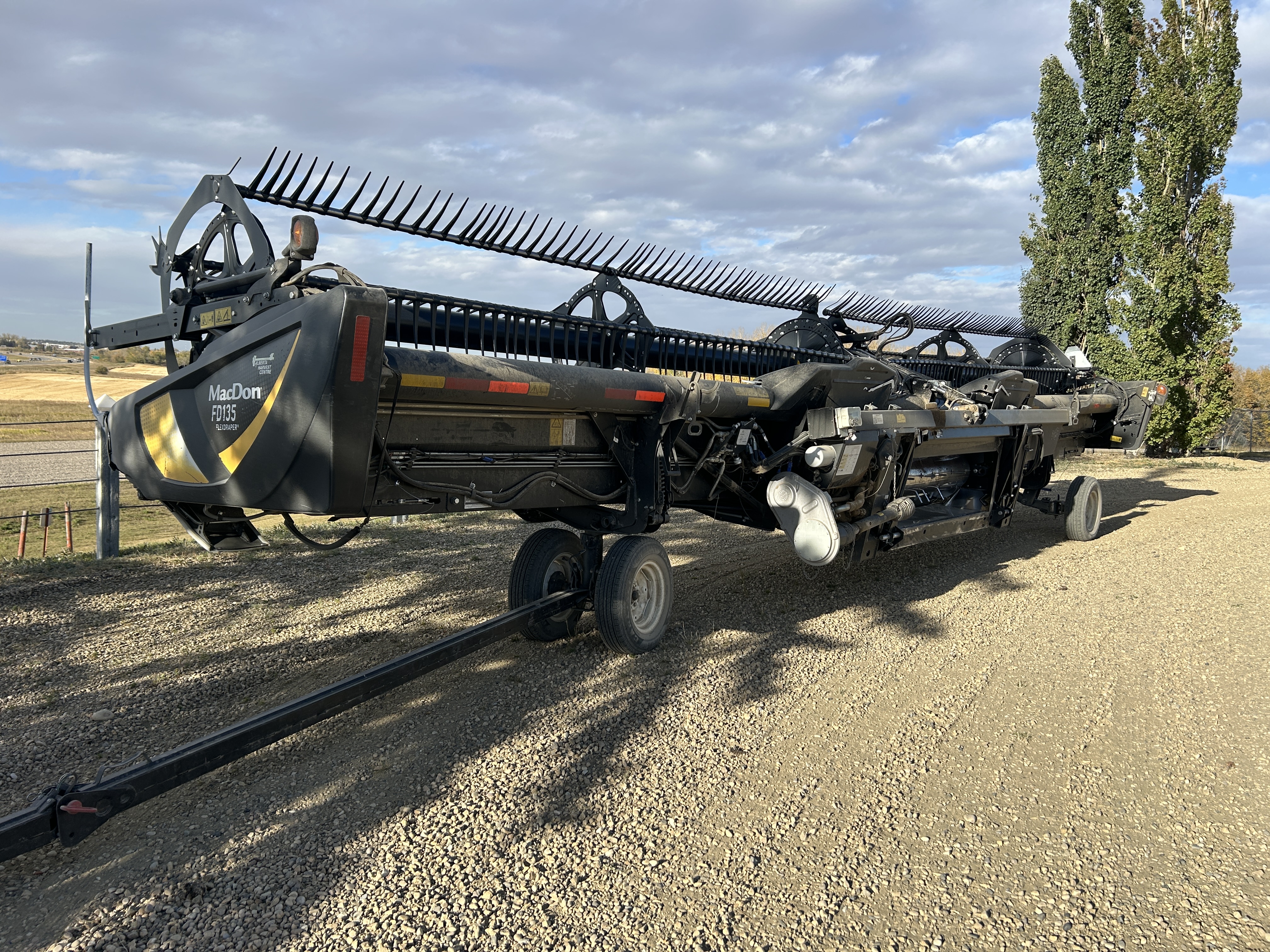 2018 MacDon FD135 Header Combine