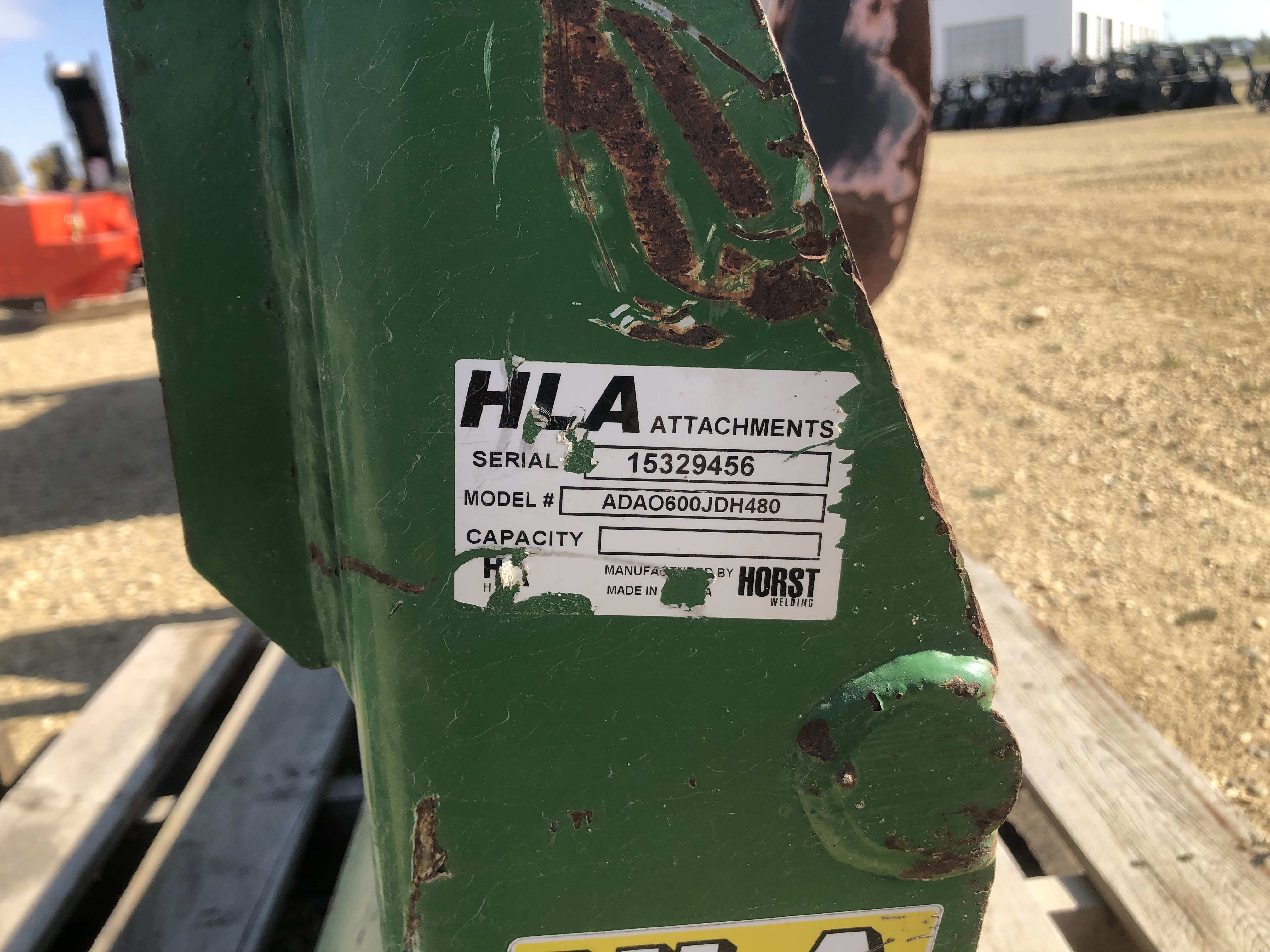 2015 John Deere ADA0600 Adapter