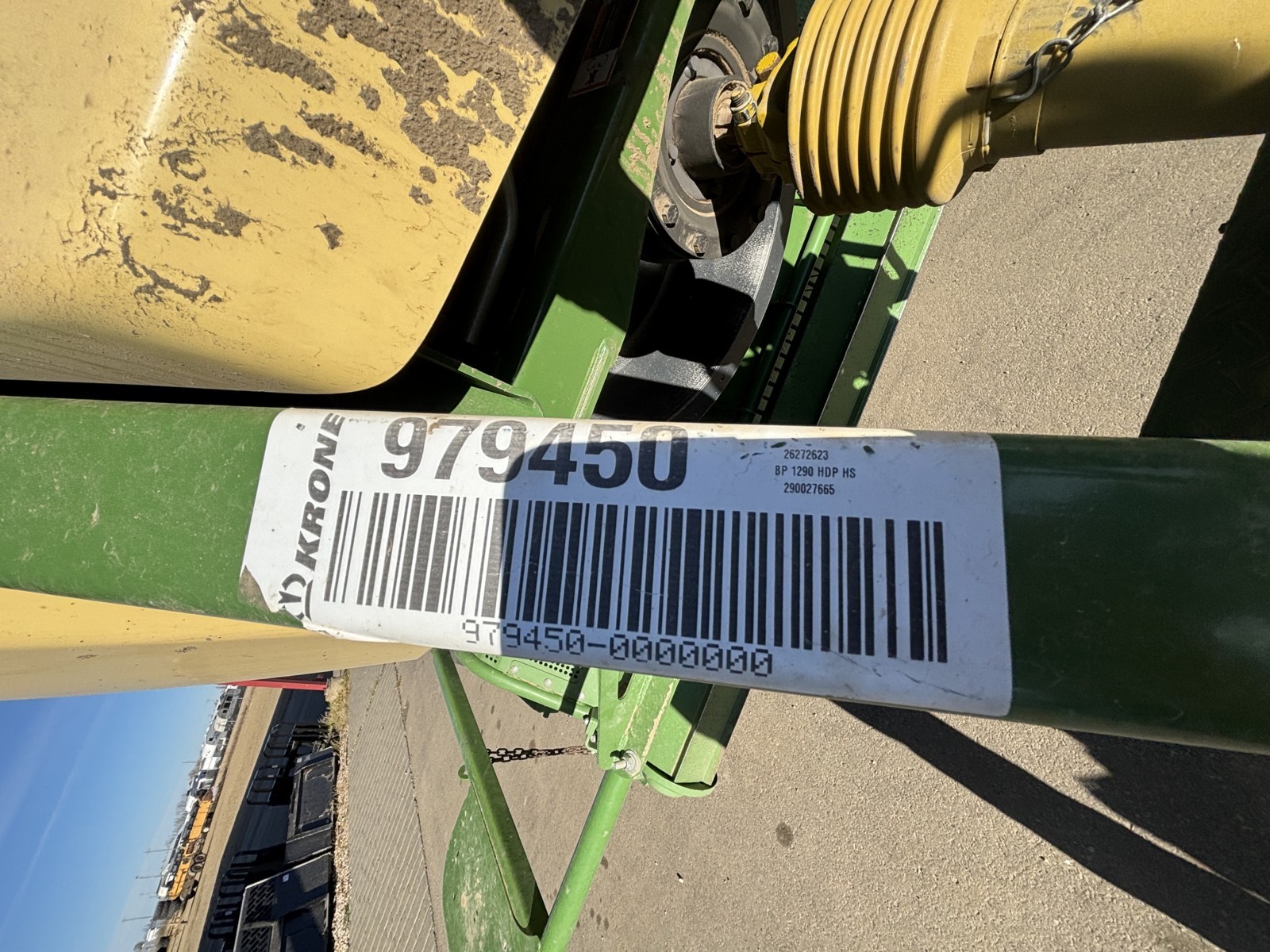 2018 Krone BP1290 HDP HS Baler/Square