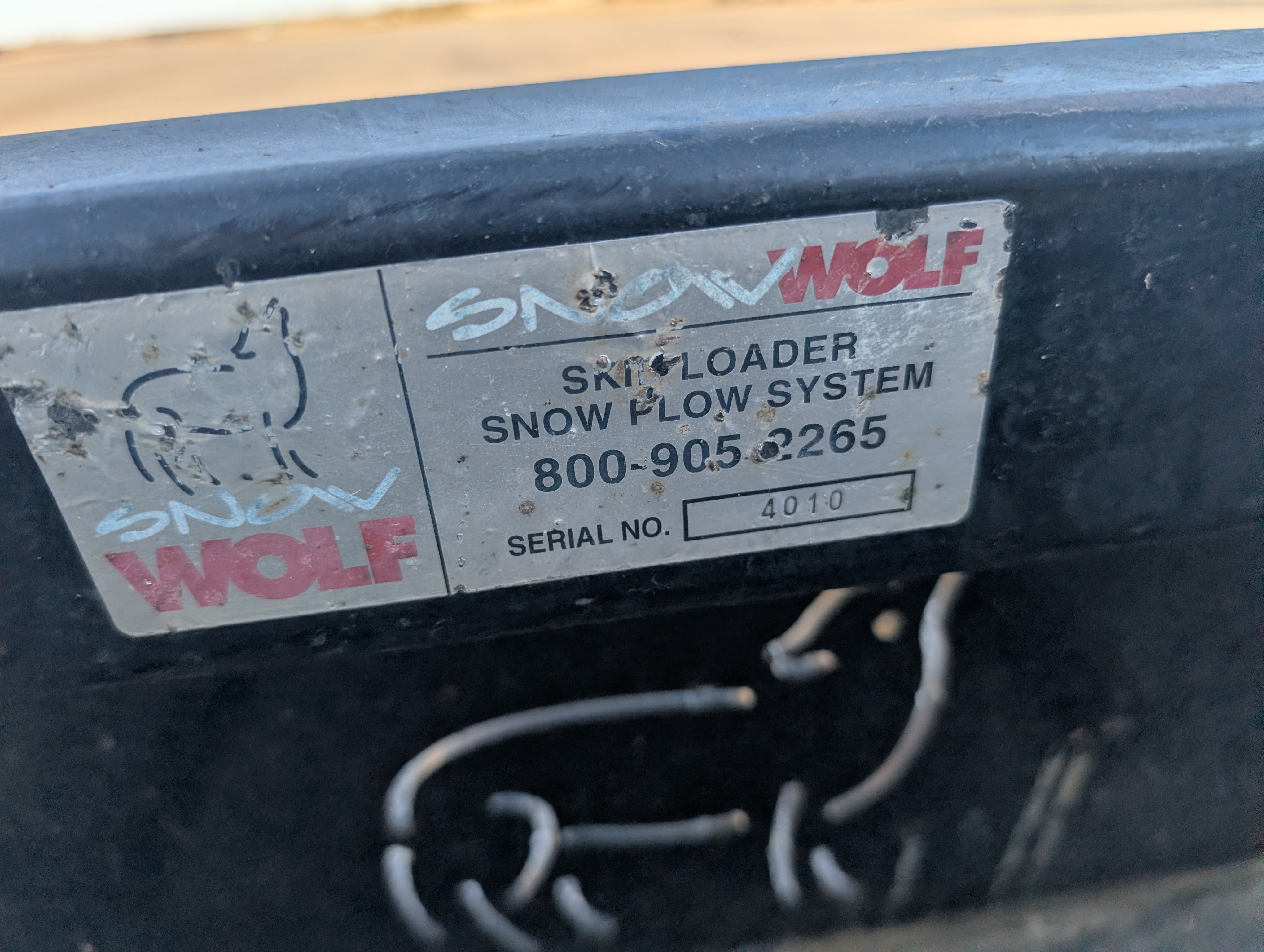 Snow Wolf 9 Dozer Blade