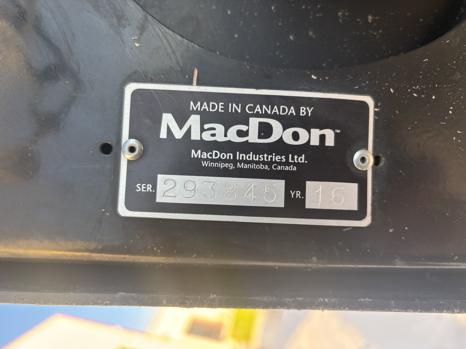 2016 MacDon FD75-35 Header Combine