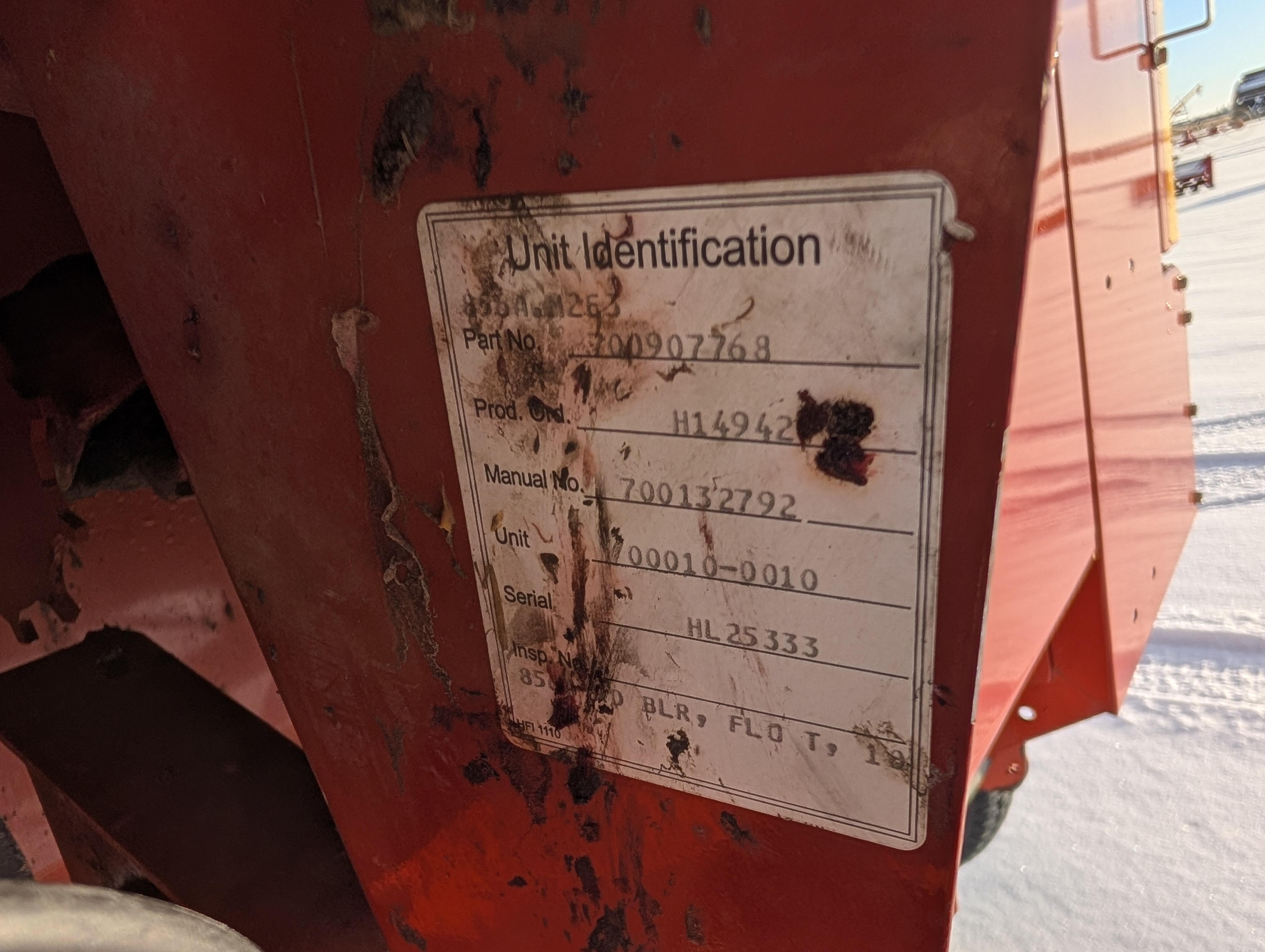 2002 AGCO Hesston 856A Baler/Round