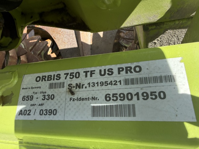 CLAAS ORBIS 750 Header Combine