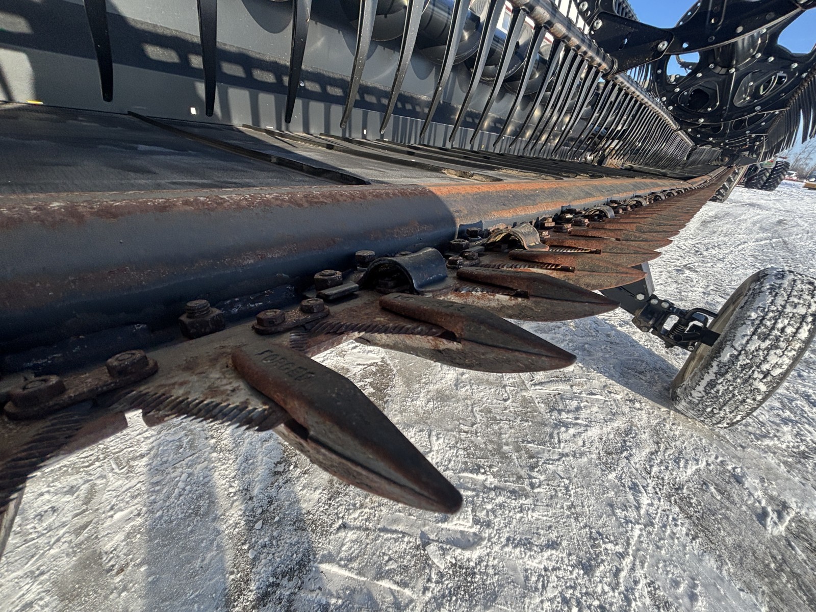 2020 MacDon FD140 Header Combine