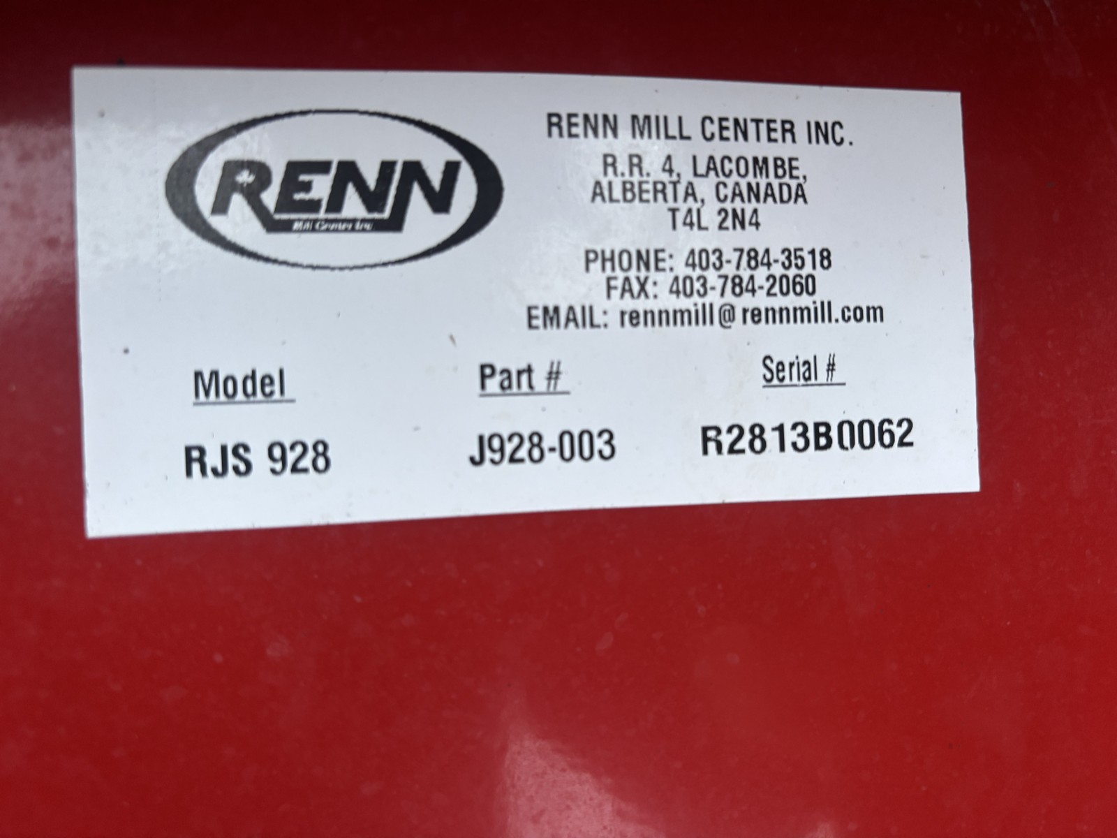 2015 Jiffy RJS928 Bale Processor