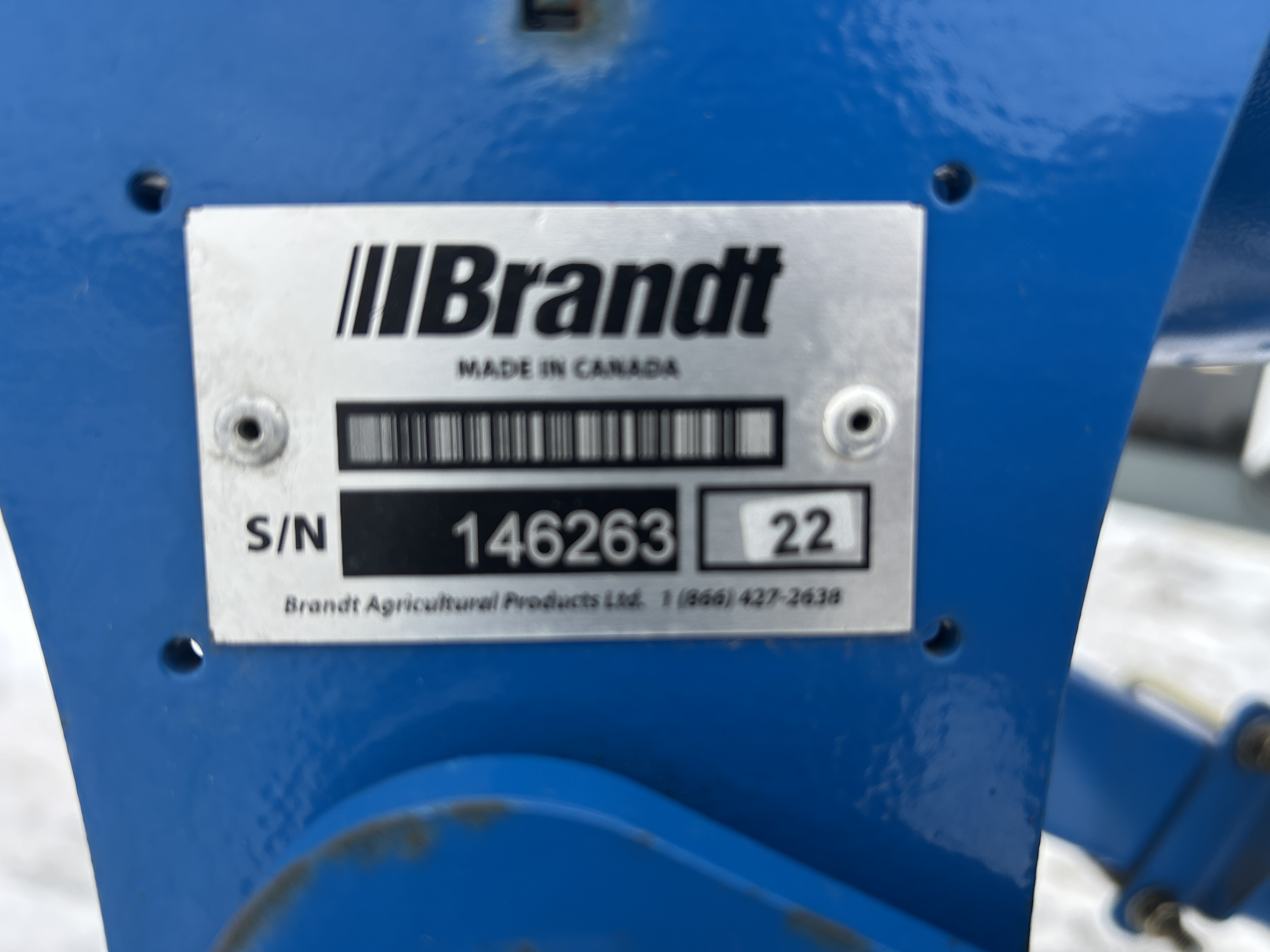 Brandt 1345A LP Grain Auger