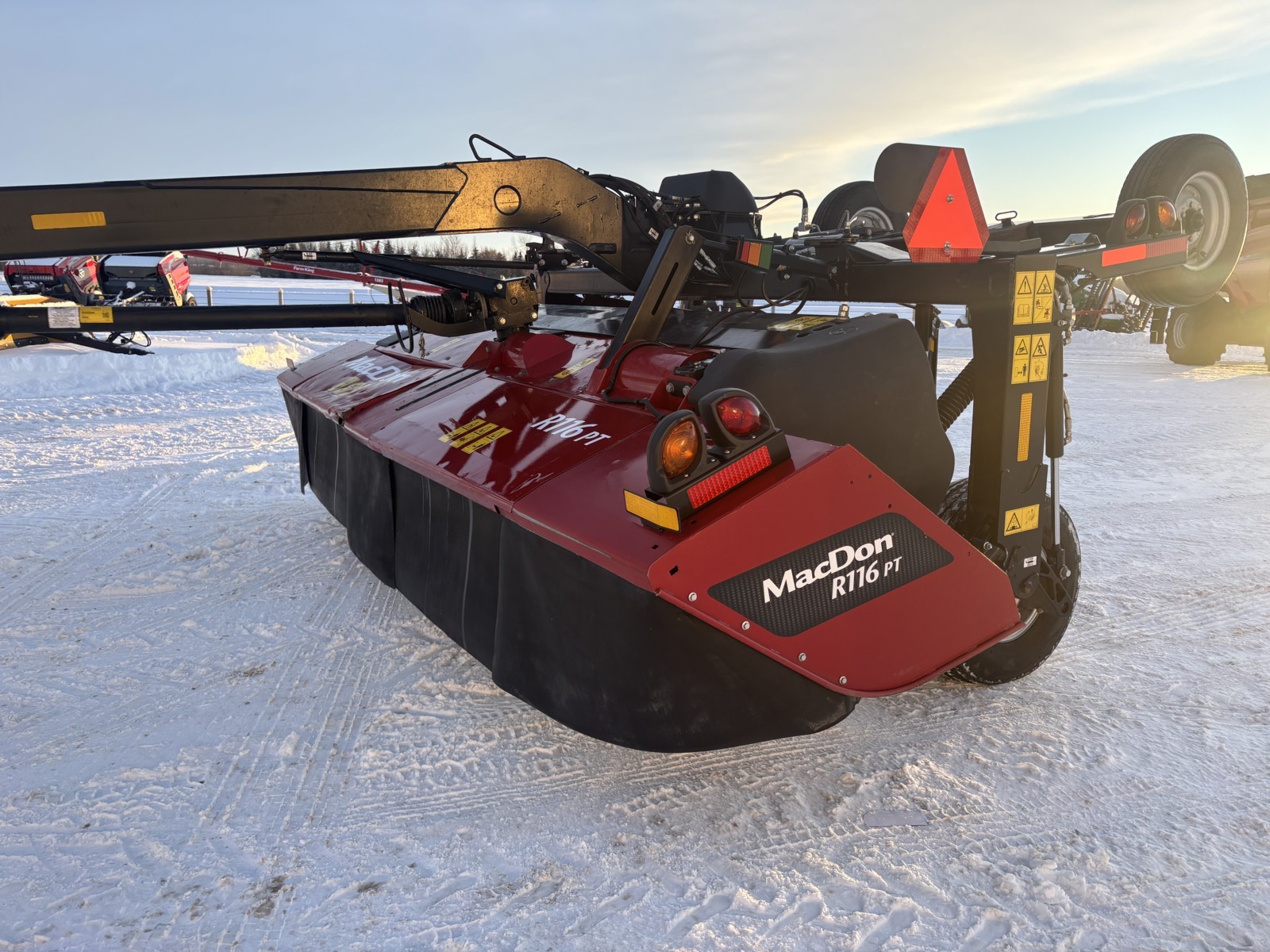 2023 MacDon R116PT Mower Conditioner/Disc