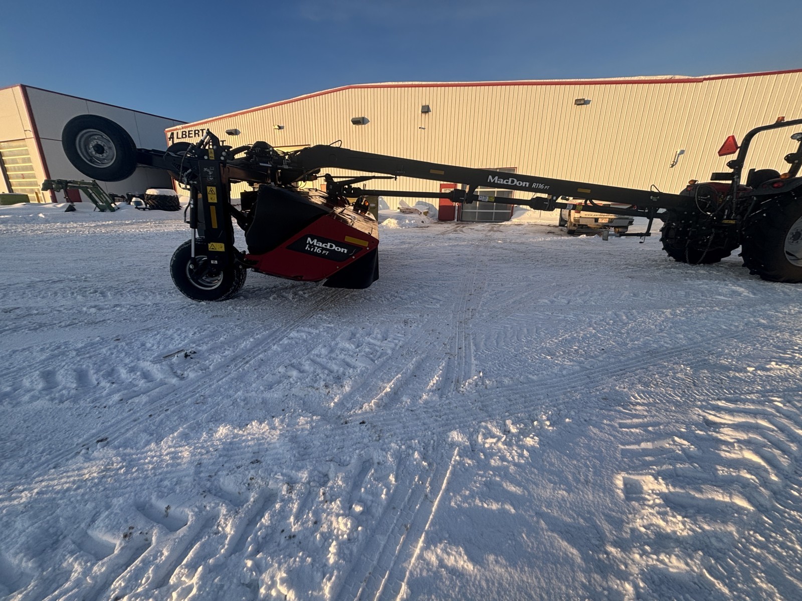 2023 MacDon R116PT Mower Conditioner/Disc