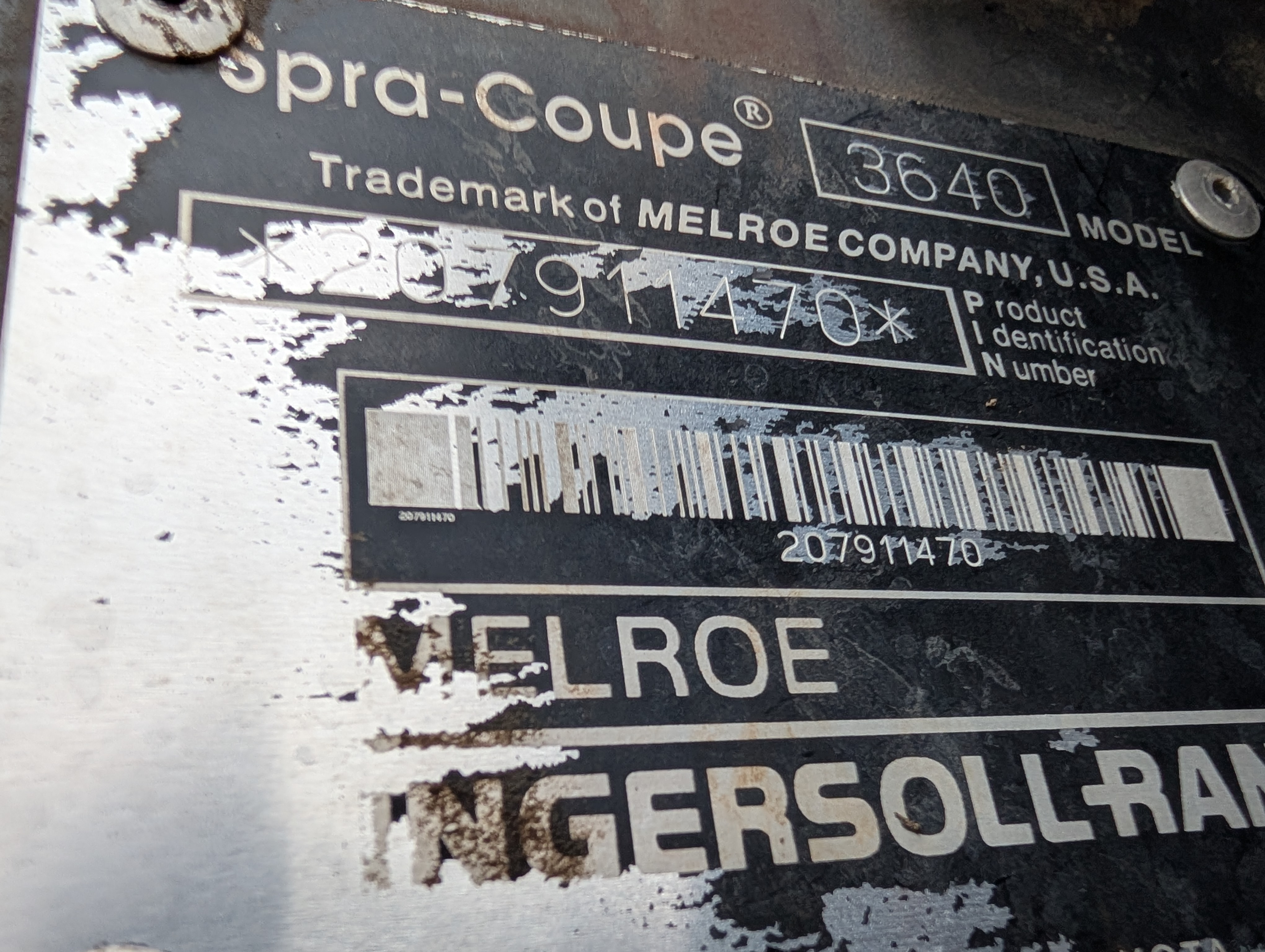 1996 Spra-Coupe 3640 Sprayer/High Clearance