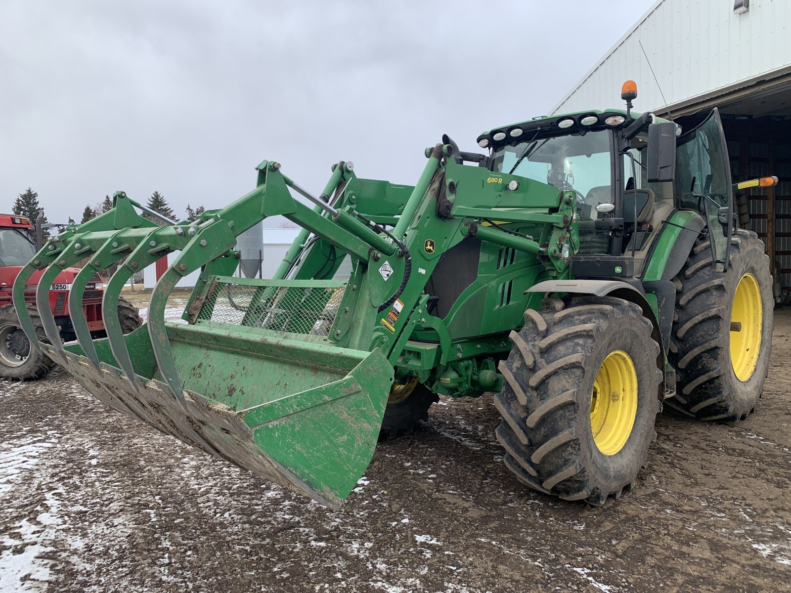 2018 John Deere 6195R Tractor