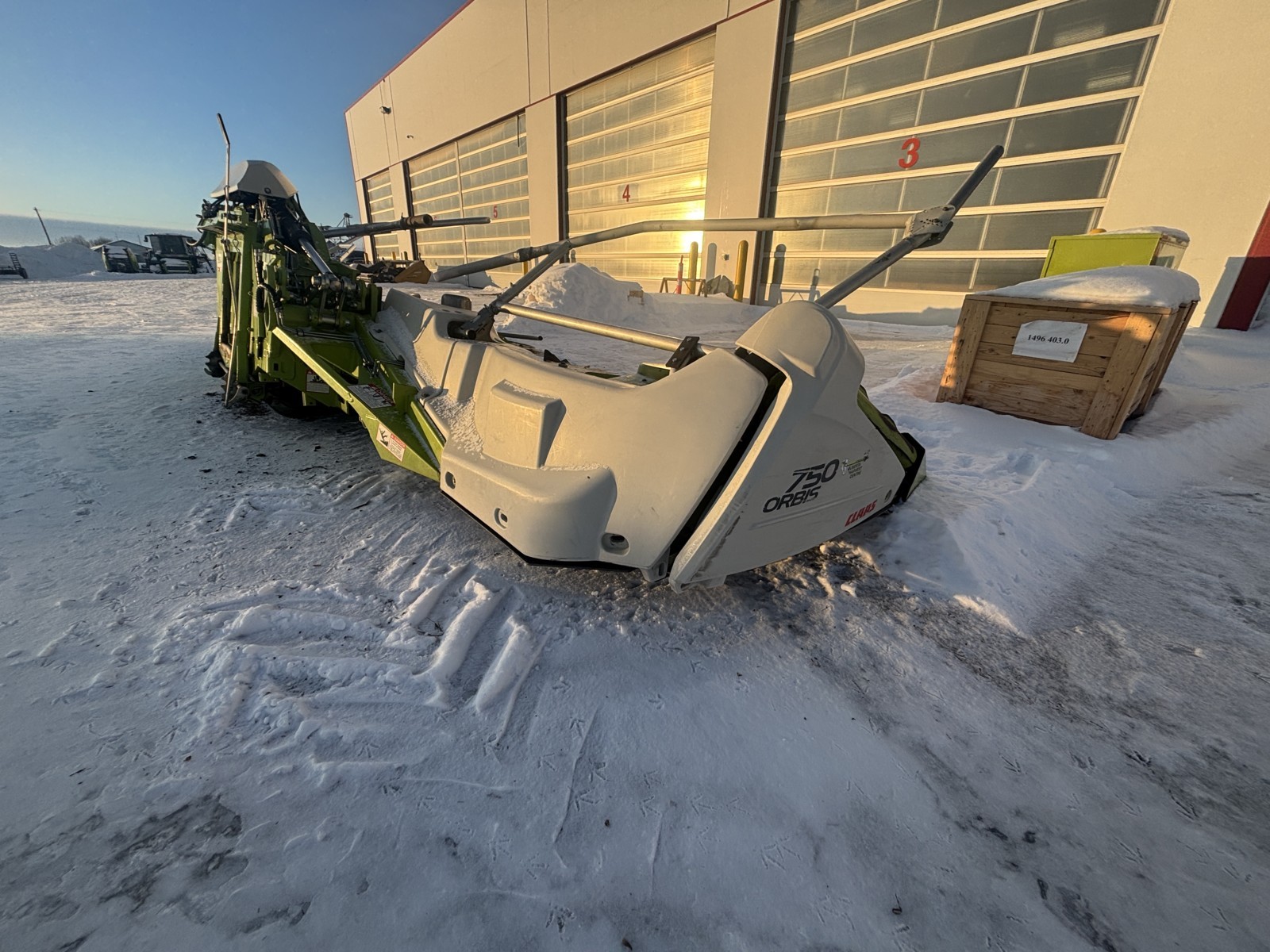 2016 CLAAS ORBIS 750 Header Combine