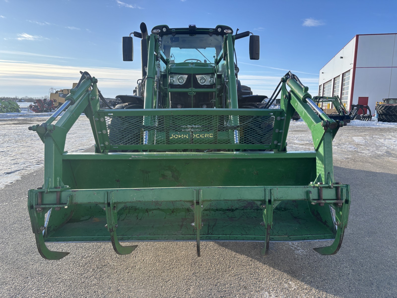 2015 John Deere 6195R Tractor