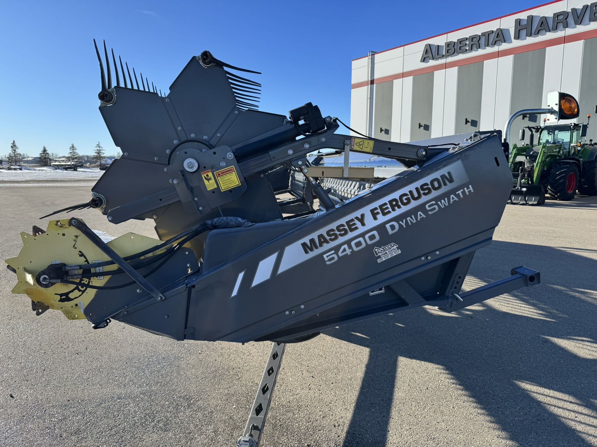 2018 Massey Ferguson 5400 Header Draper