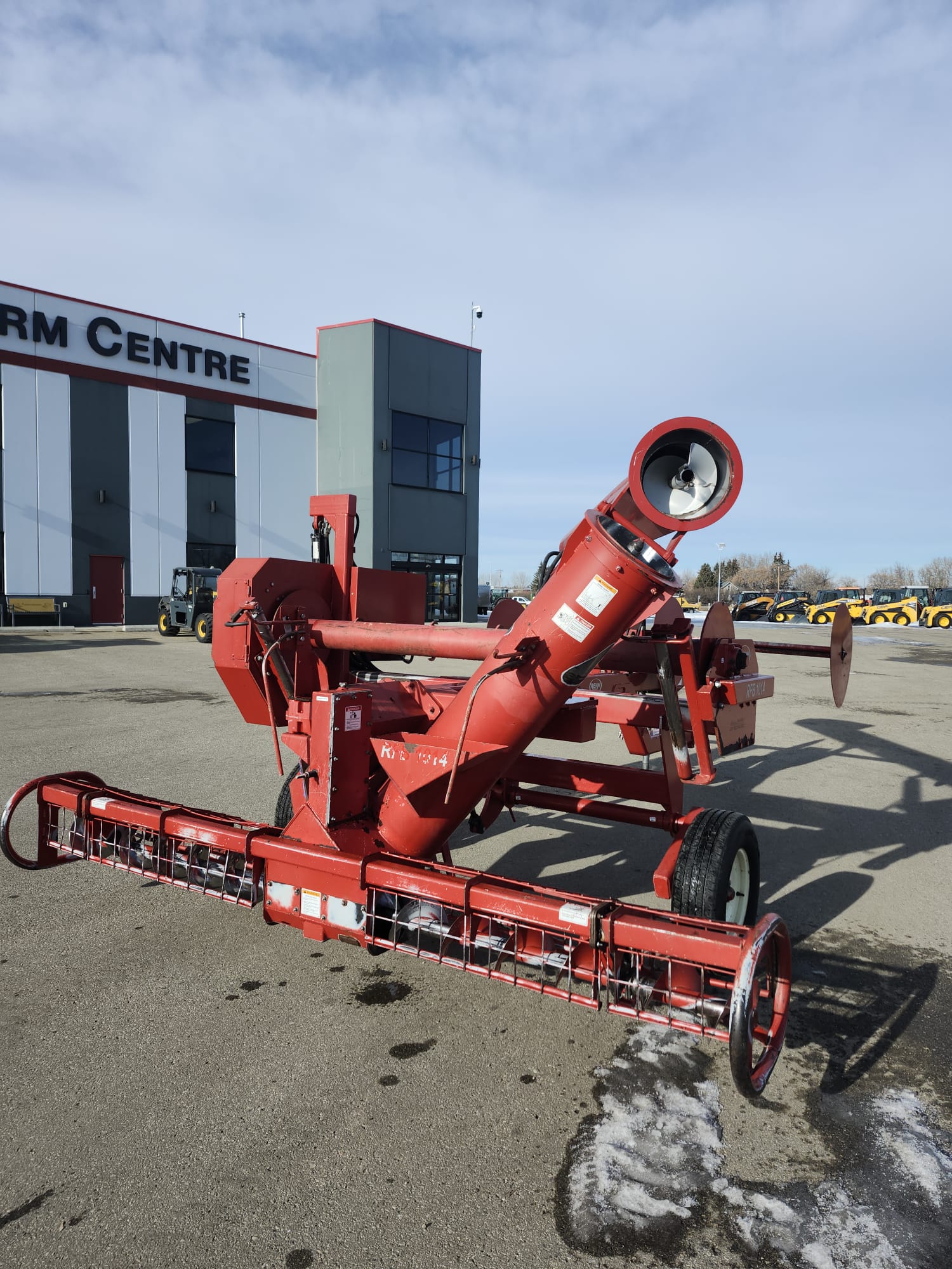 2010 Renn Mill FBU1014 Grain Bag Unloader