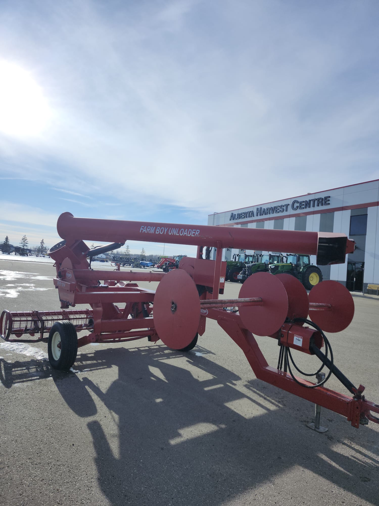 2010 Renn Mill FBU1014 Grain Bag Unloader