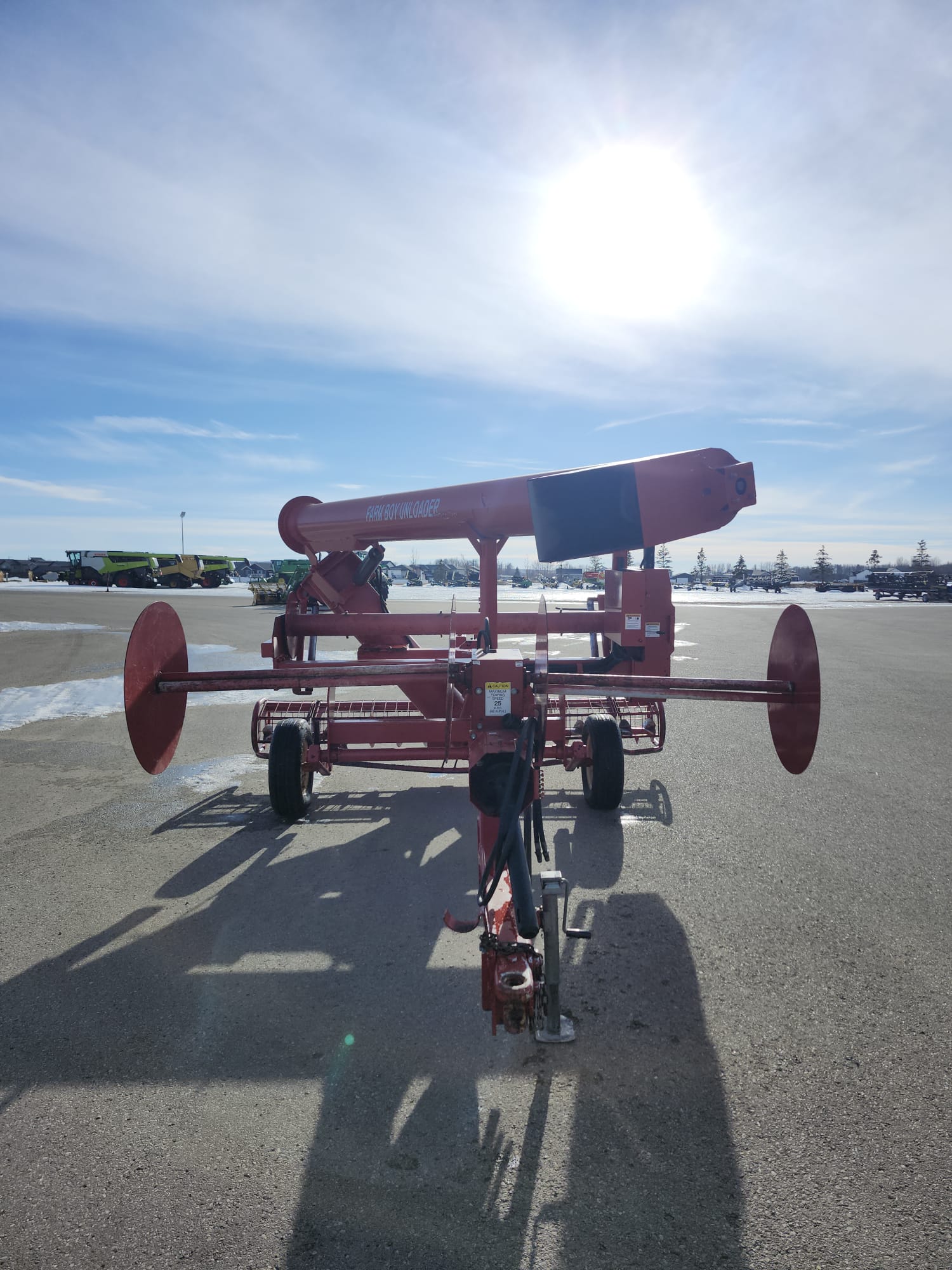 2010 Renn Mill FBU1014 Grain Bag Unloader