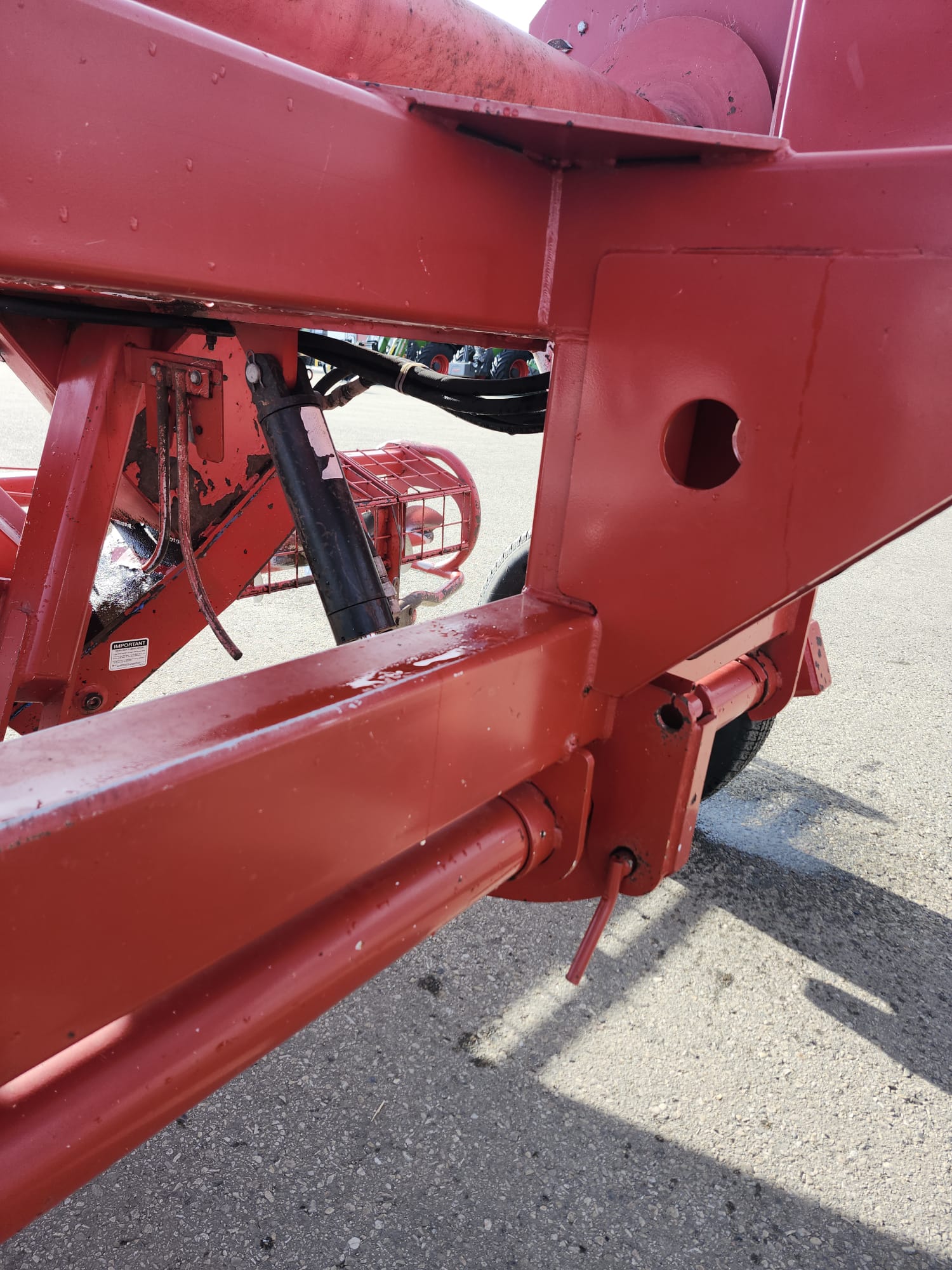 2010 Renn Mill FBU1014 Grain Bag Unloader